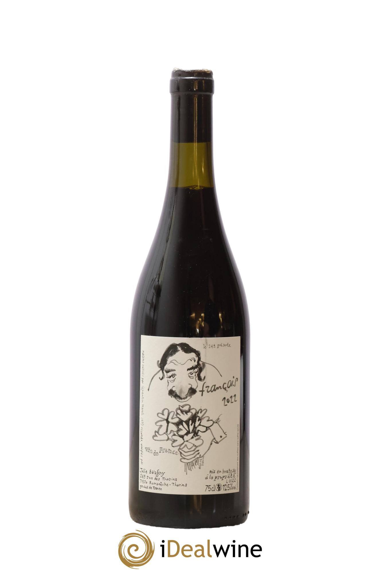 Vin de France François Julie Balagny 2022 - Posten von 1 Flasche - 0