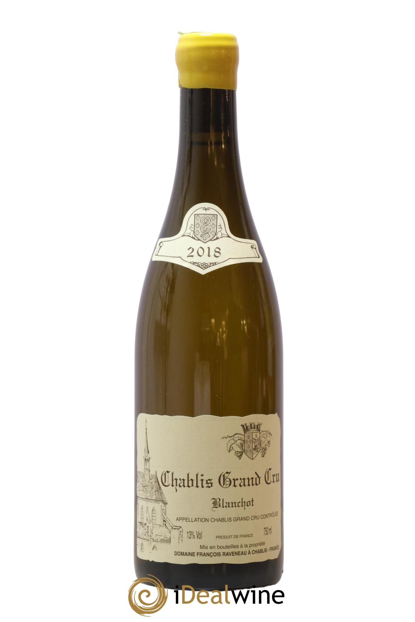 Chablis Grand Cru Blanchot Raveneau (Domaine) 2018 - Lot de 1 bouteille - 0
