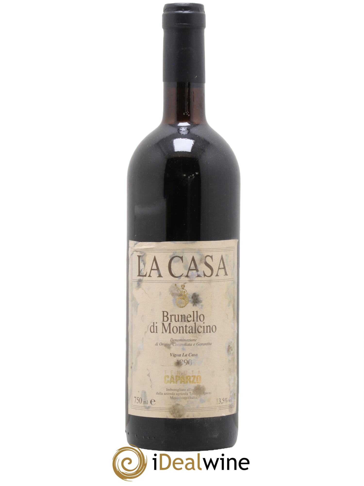 Brunello di Montalcino Caparzo La Casa 1990 - Lot de 1 bouteille - 0