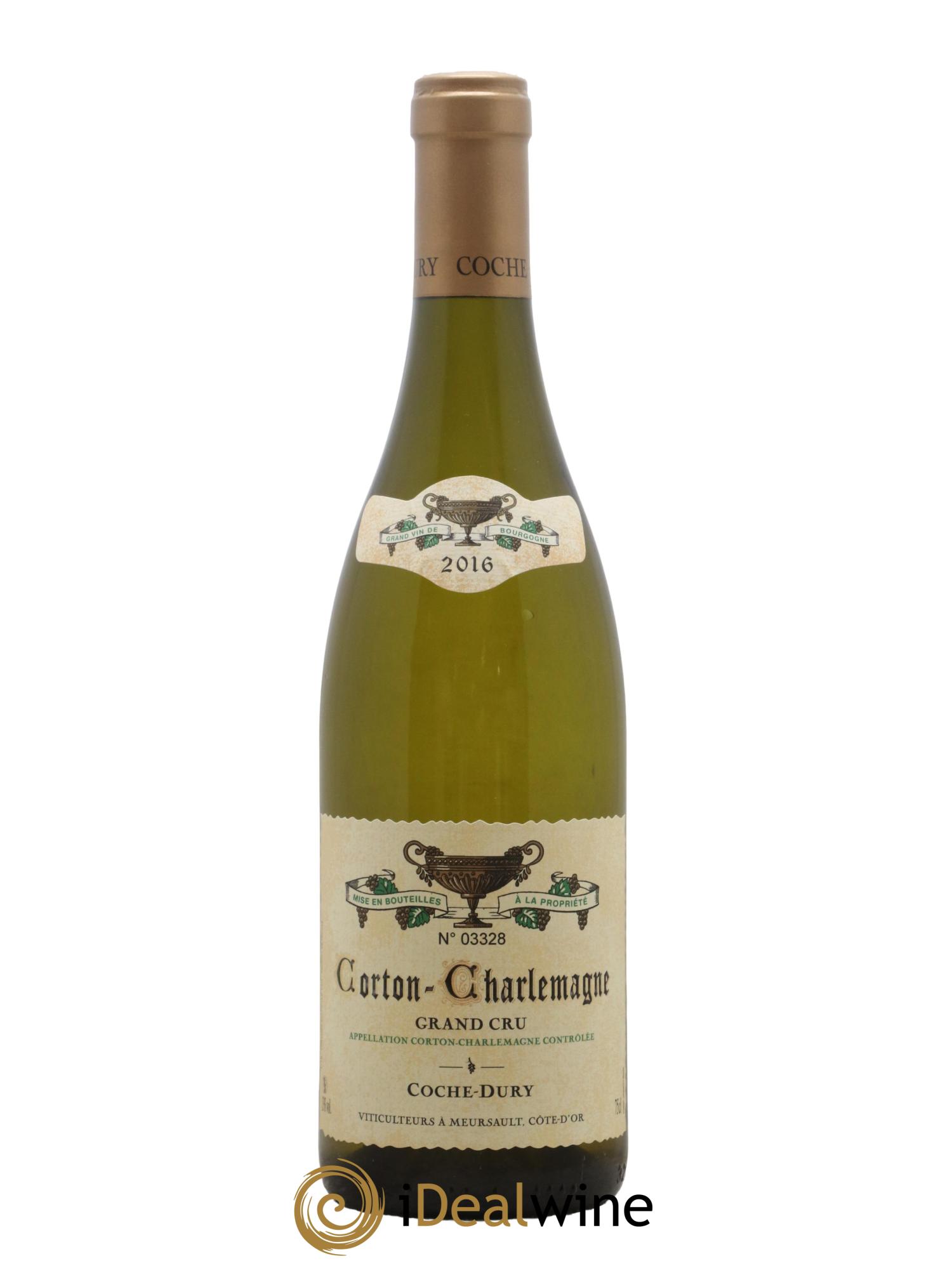 Corton-Charlemagne Grand Cru Coche Dury (Domaine) 2016 - Lot de 1 bouteille - 0