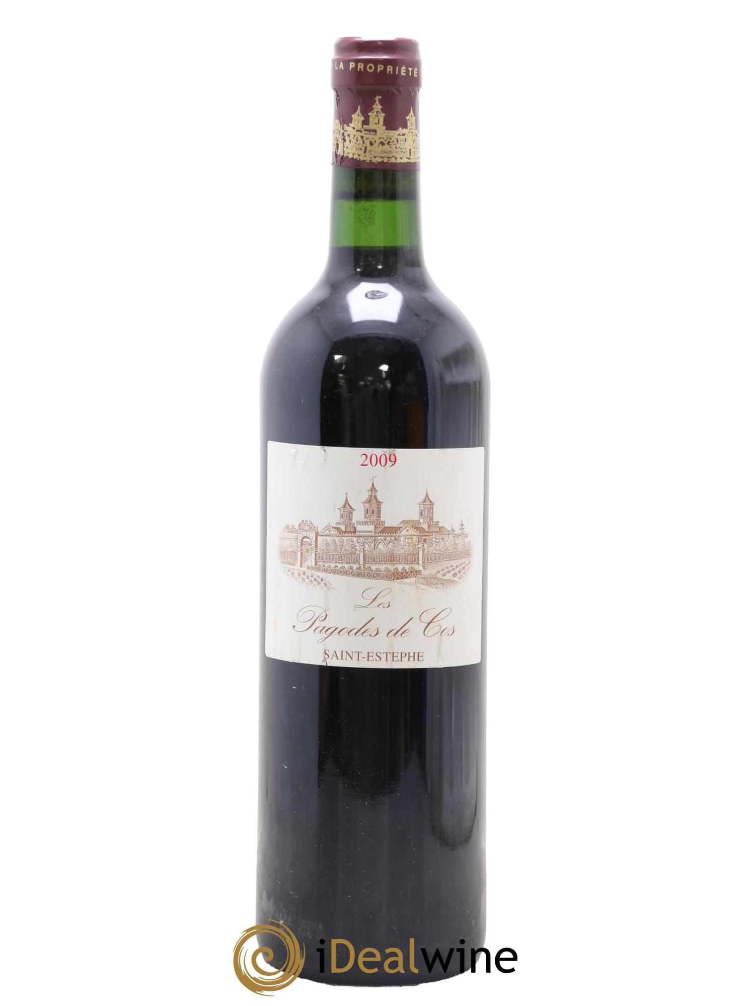 Les Pagodes de Cos Second Vin 2009 - Posten von 1 Flasche - 0