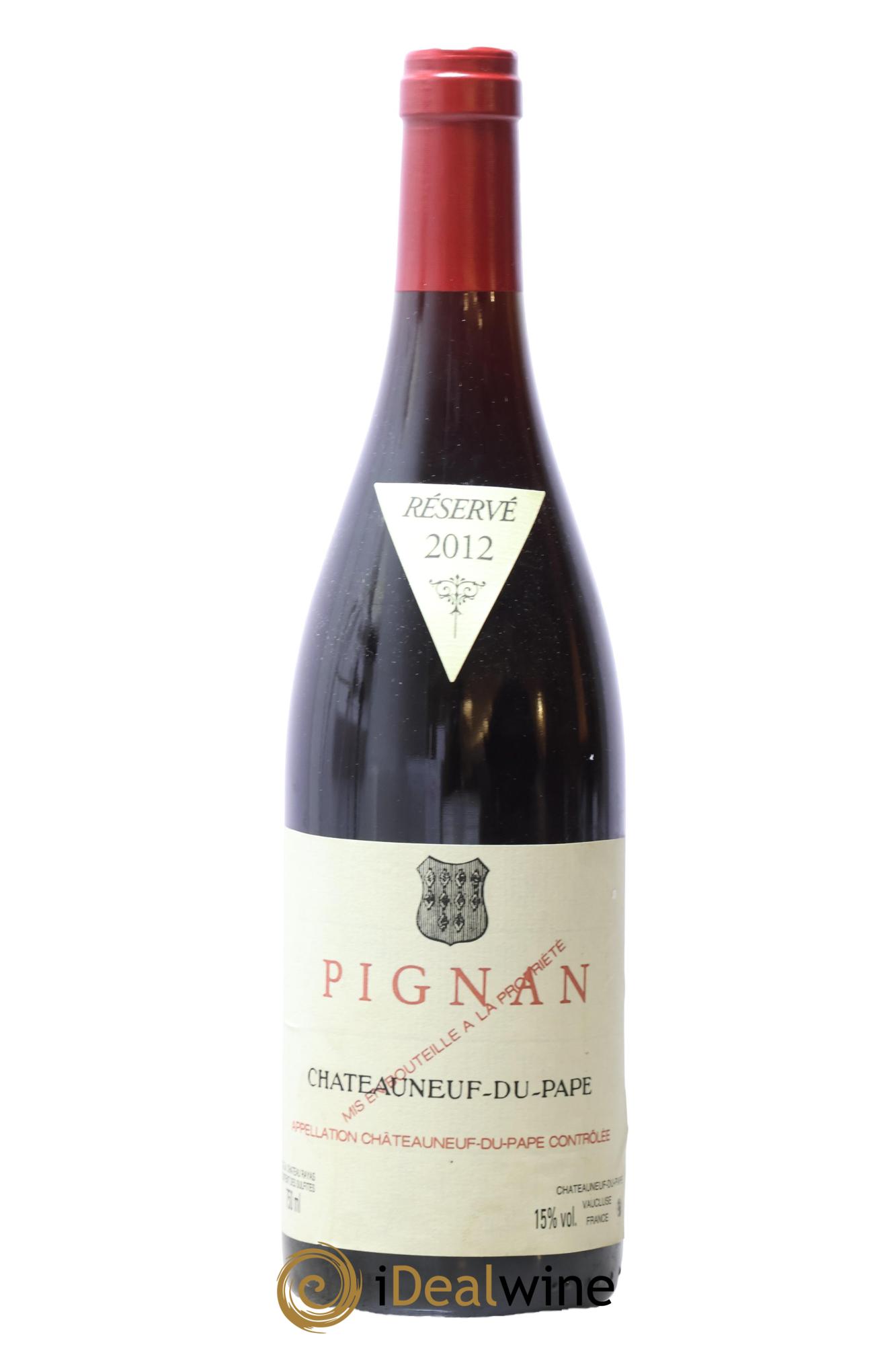 Châteauneuf-du-Pape Pignan Emmanuel Reynaud 2012 - Posten von 1 Flasche - 0