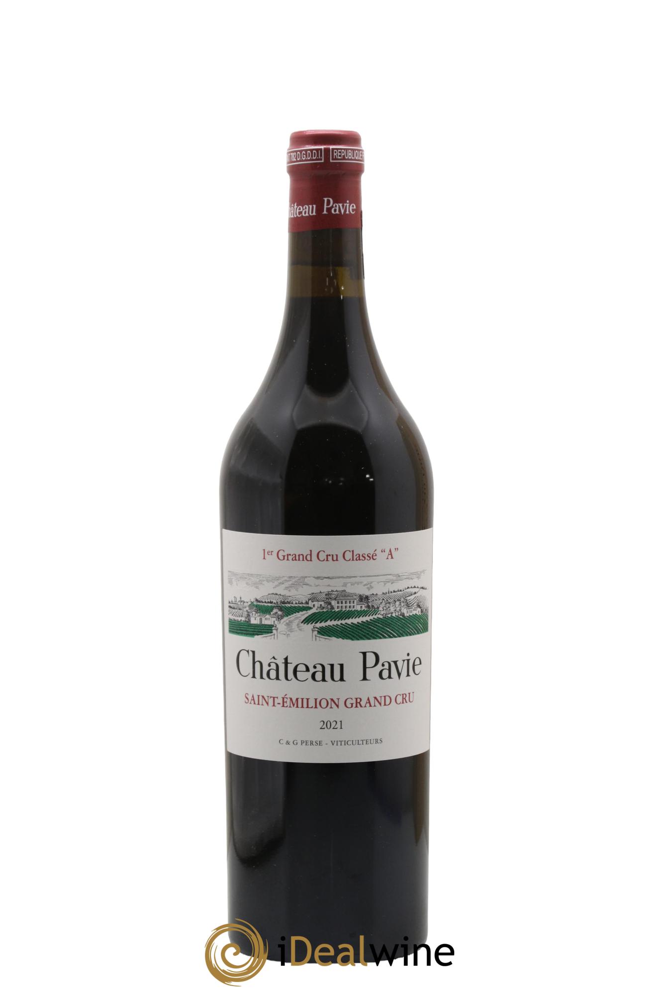 Château Pavie 1er Grand Cru Classé A 2021 - Lot de 1 bouteille - 1
