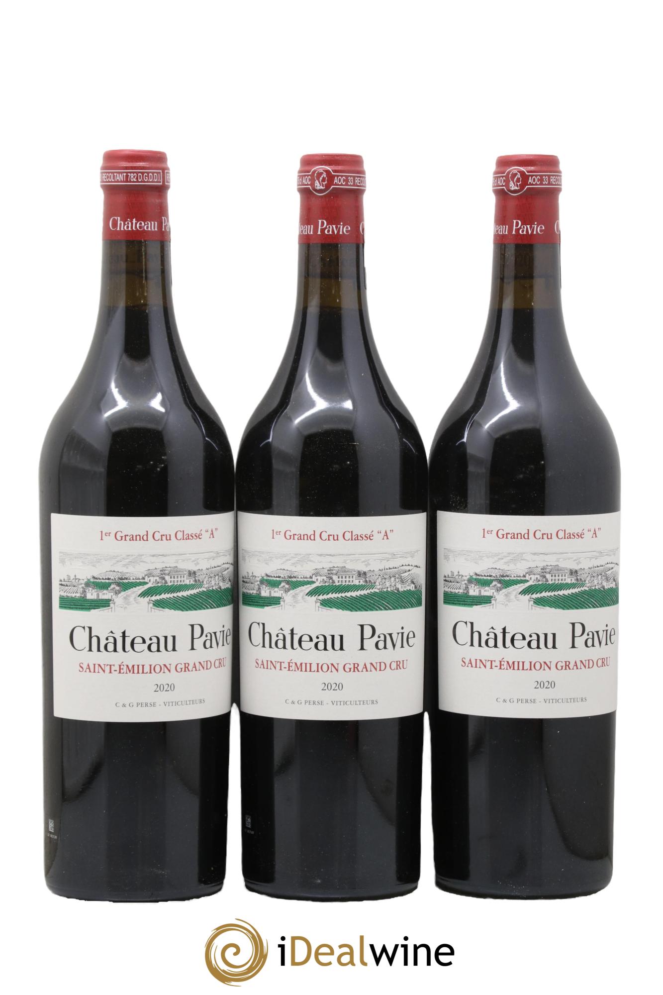 Château Pavie 1er Grand Cru Classé A 2020 - Lot of 6 bottles - 3