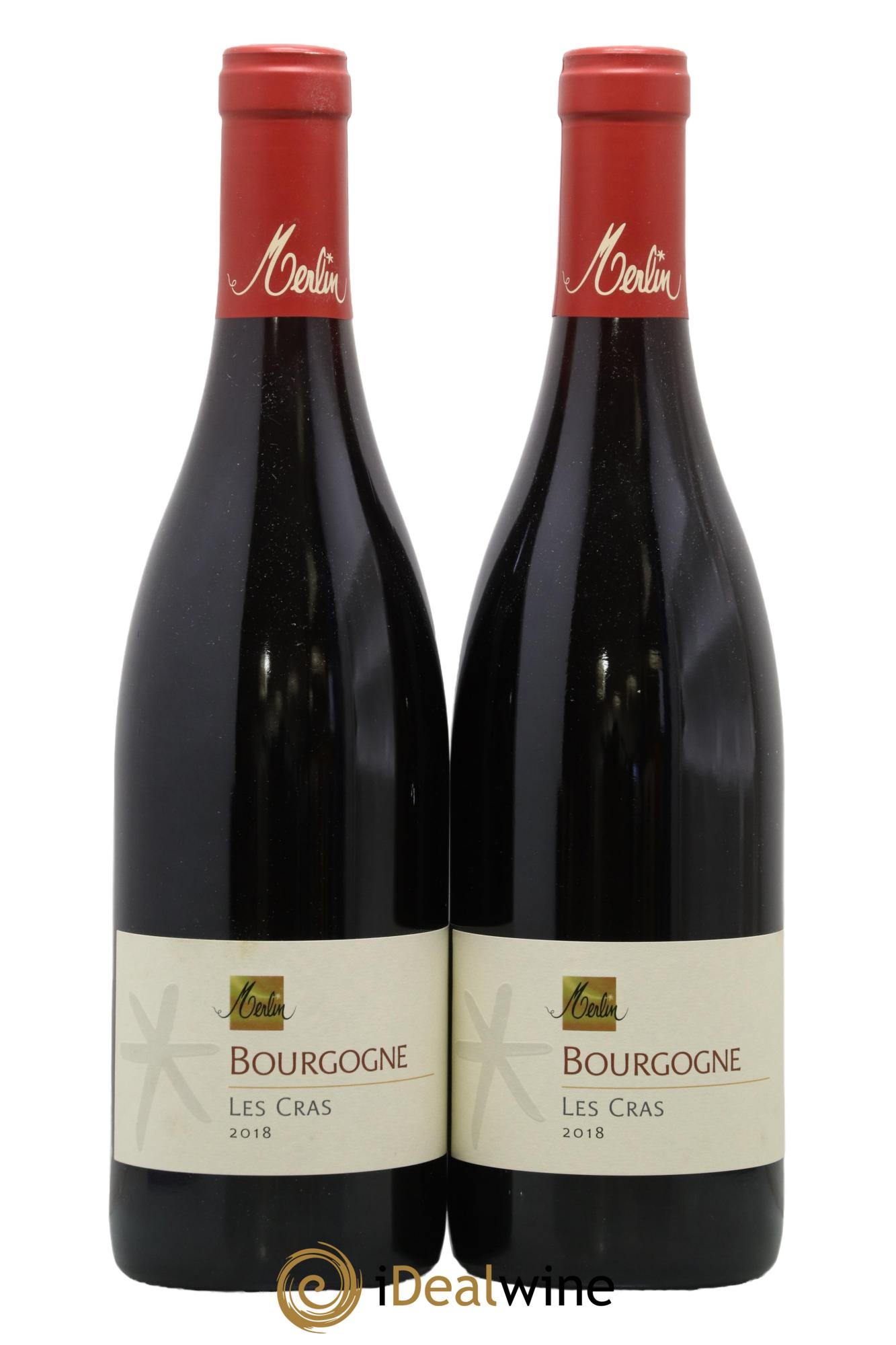 Bourgogne Les Cras Olivier Merlin 2018 - Lotto di 2 bottiglie - 0