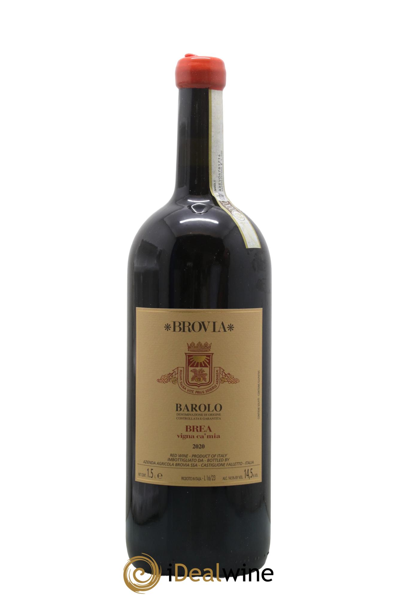 Barolo DOCG Brea vigna CA'Mia Brovia 2020 - Lot of 1 magnum - 0