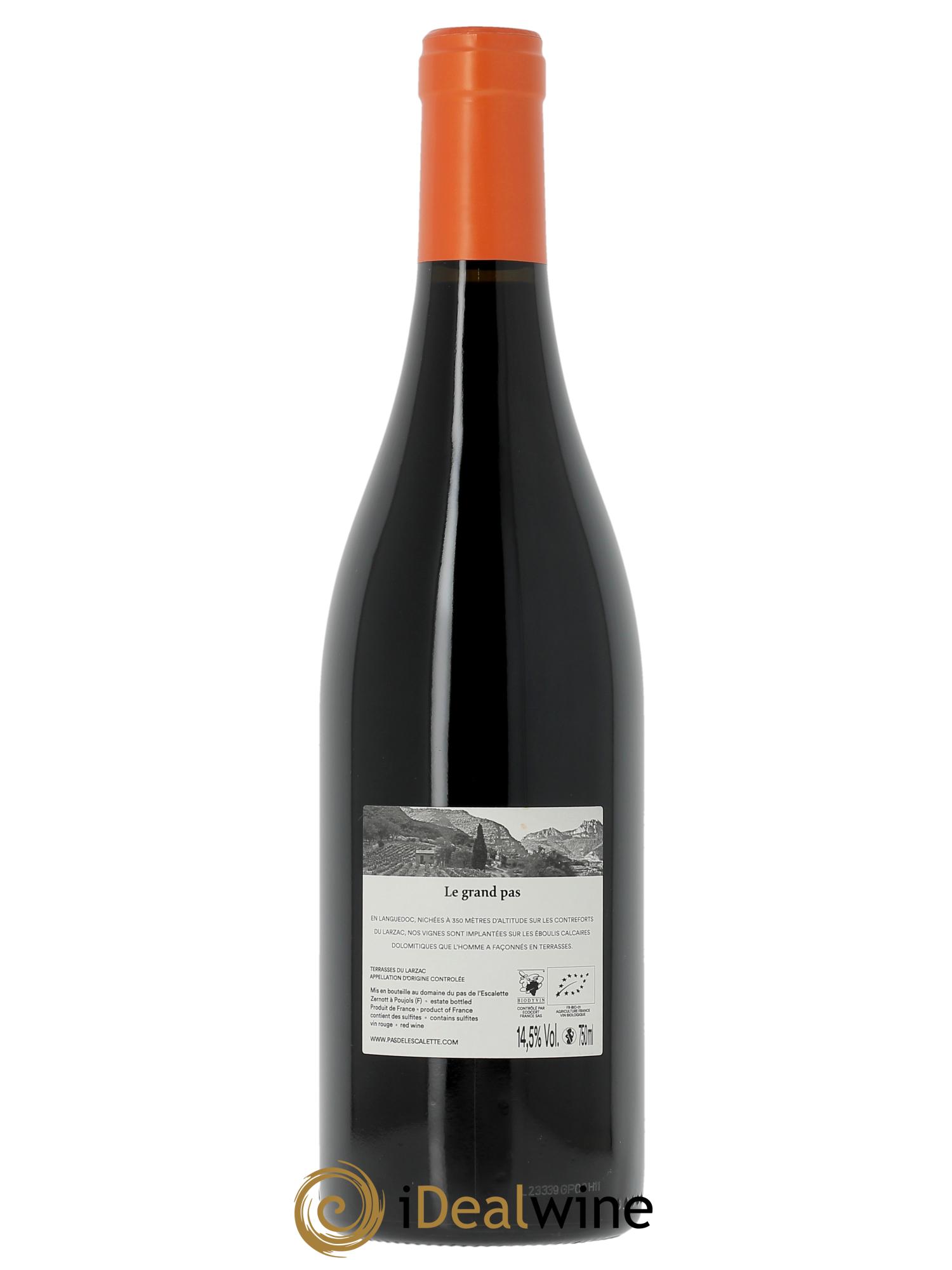 Terrasses du Larzac Le Grand Pas Pas de l'Escalette  2022 - Posten von 1 Flasche - 1