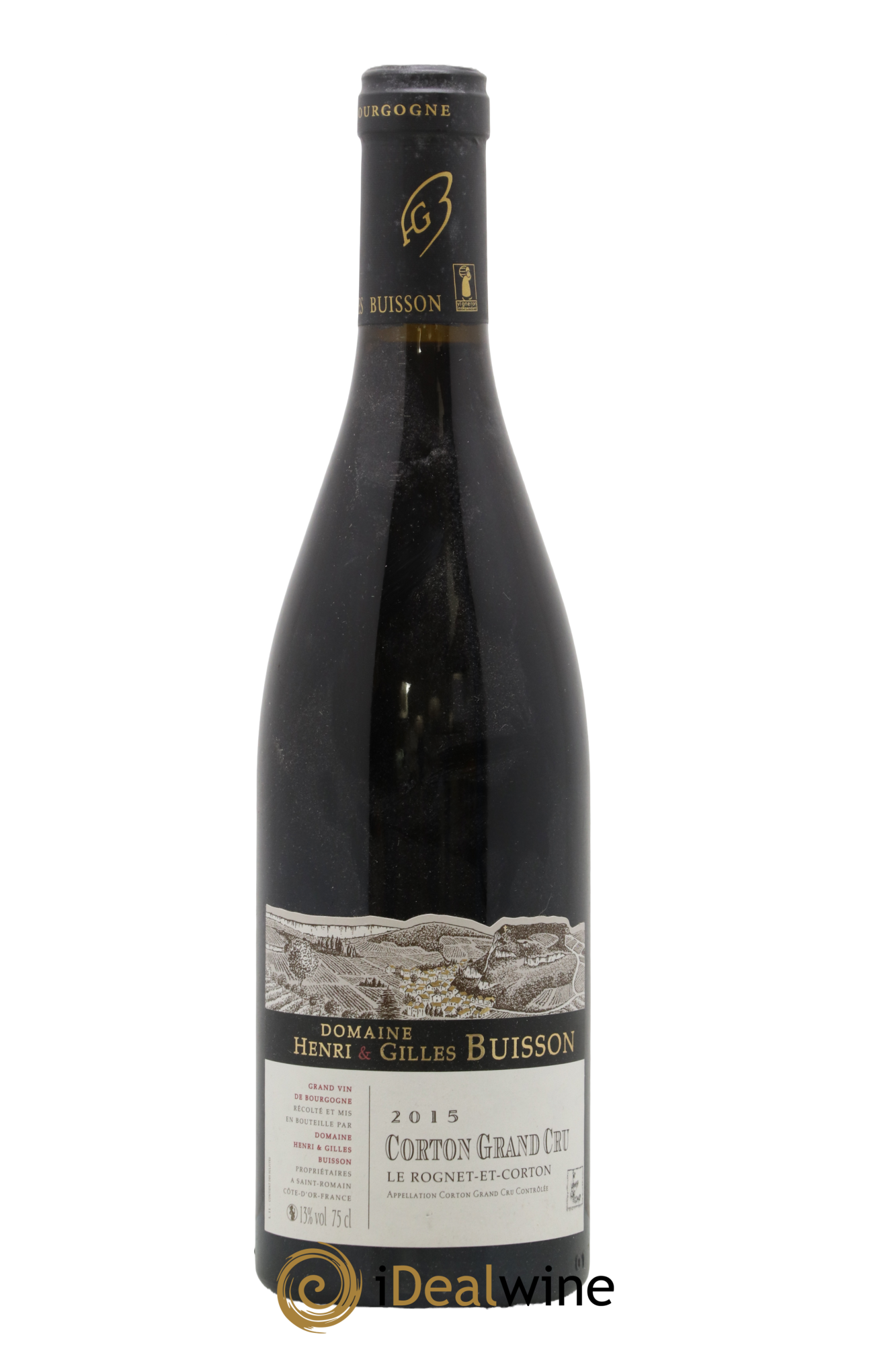Corton Grand Cru Le Rognet-et-Corton Henri et Gilles Buisson (Domaine) 2015 - Lot de 1 bouteille - 0