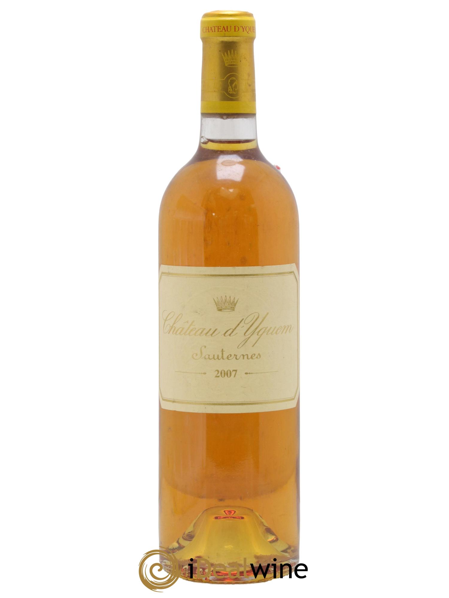 Château d' Yquem 1er Cru Classé Supérieur 2007 - Lot de 1 bouteille - 0