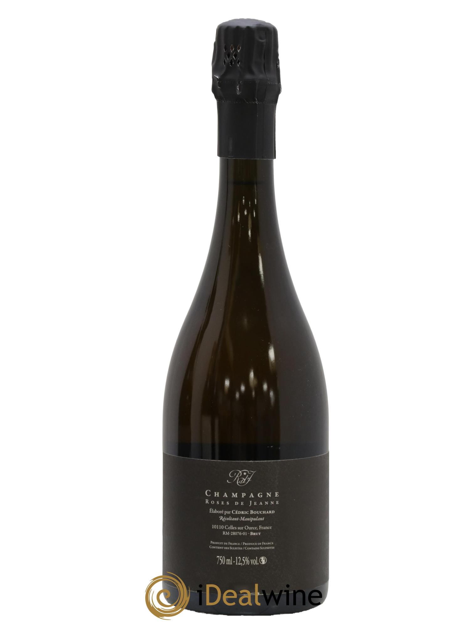 Roses de Jeanne Cuvée Inédite RDJ numéro 3 Cédric Bouchard - Lot de 1 bouteille - 1