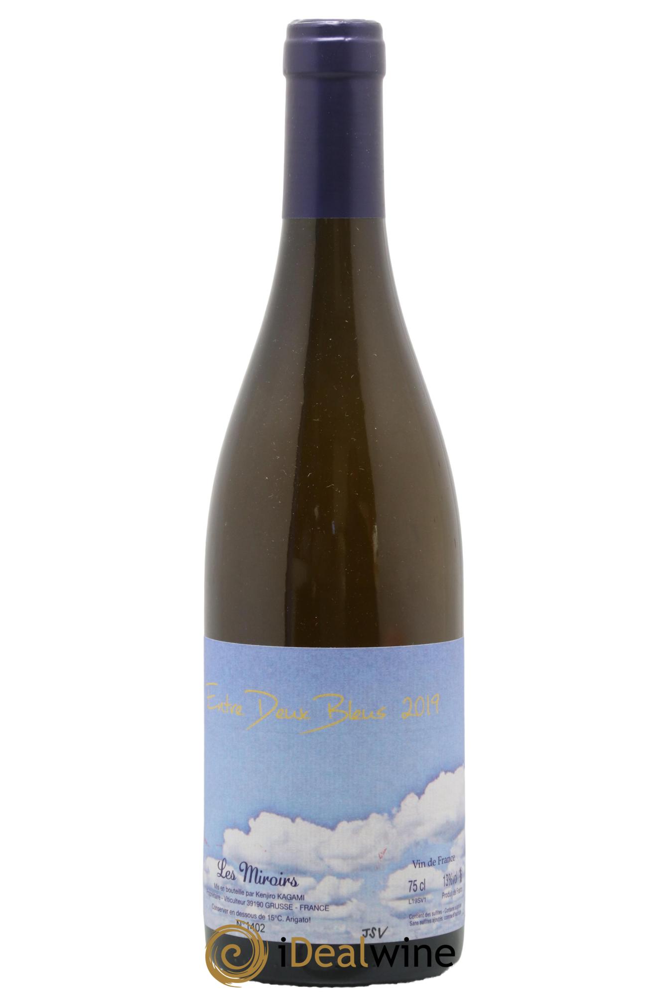 Vin de France Entre Deux Bleus Les saugettes Kenjiro Kagami - Domaine des Miroirs 2019 - Lot de 1 bouteille - 0