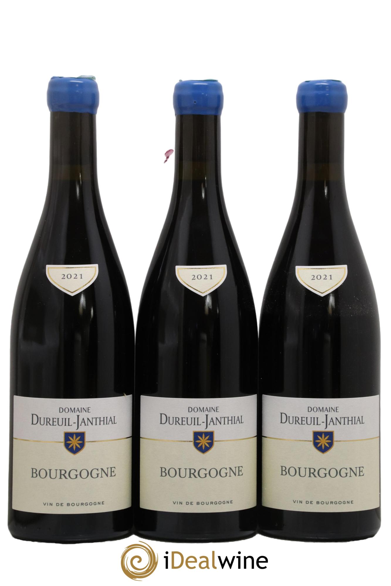 Bourgogne Pinot Noir Vincent Dureuil-Janthial 2021 - Lotto di 3 bottiglie - 0