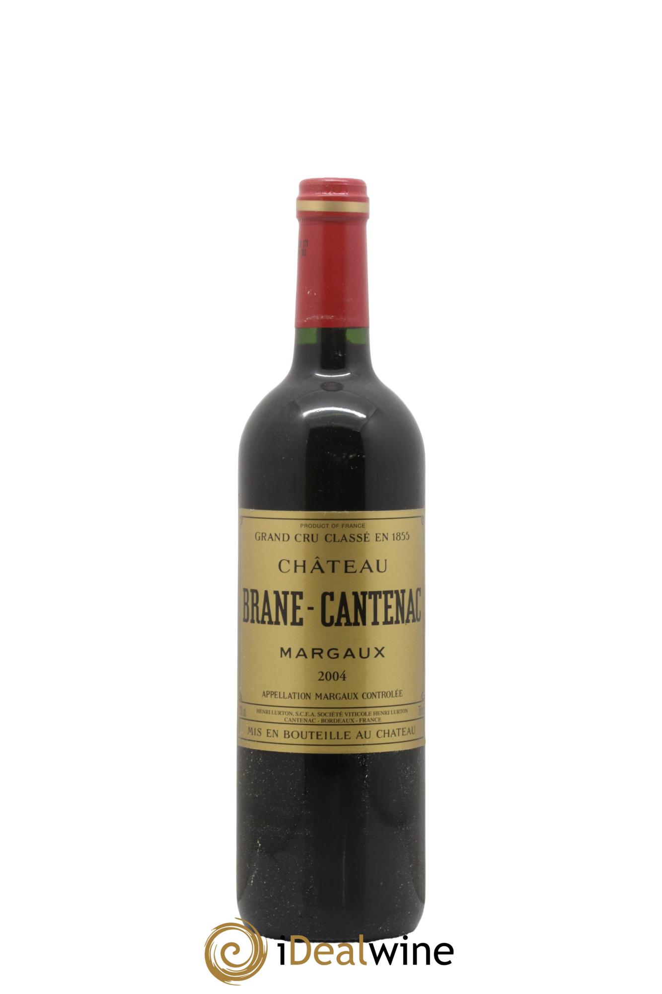 Château Brane Cantenac 2ème Grand Cru Classé 2004 - Lot de 1 bouteille - 0