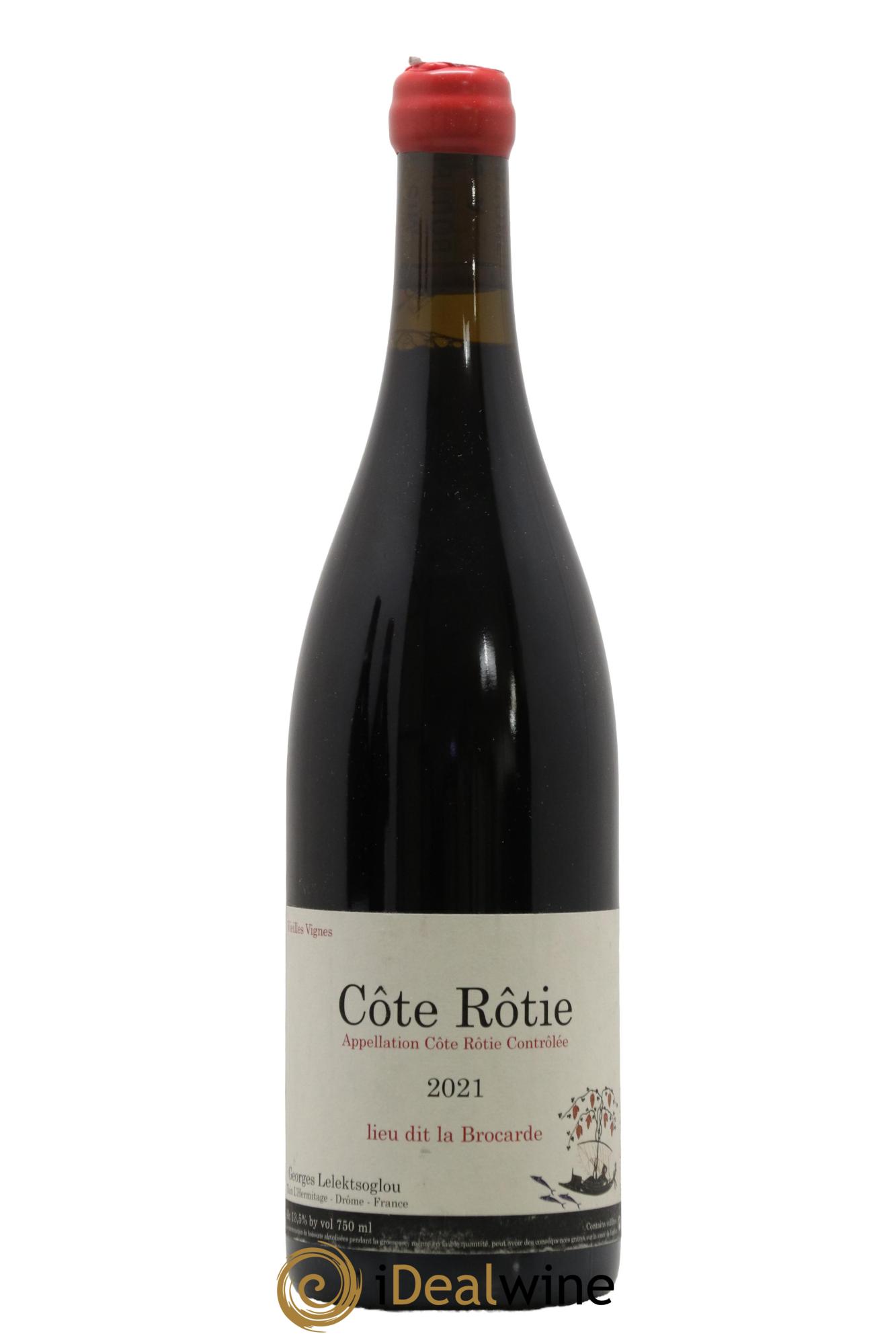 Côte-Rôtie Lieu Dit La Brocarde Vieilles Vignes Georges Lelektsoglou 2021 - Lot de 1 bouteille - 0