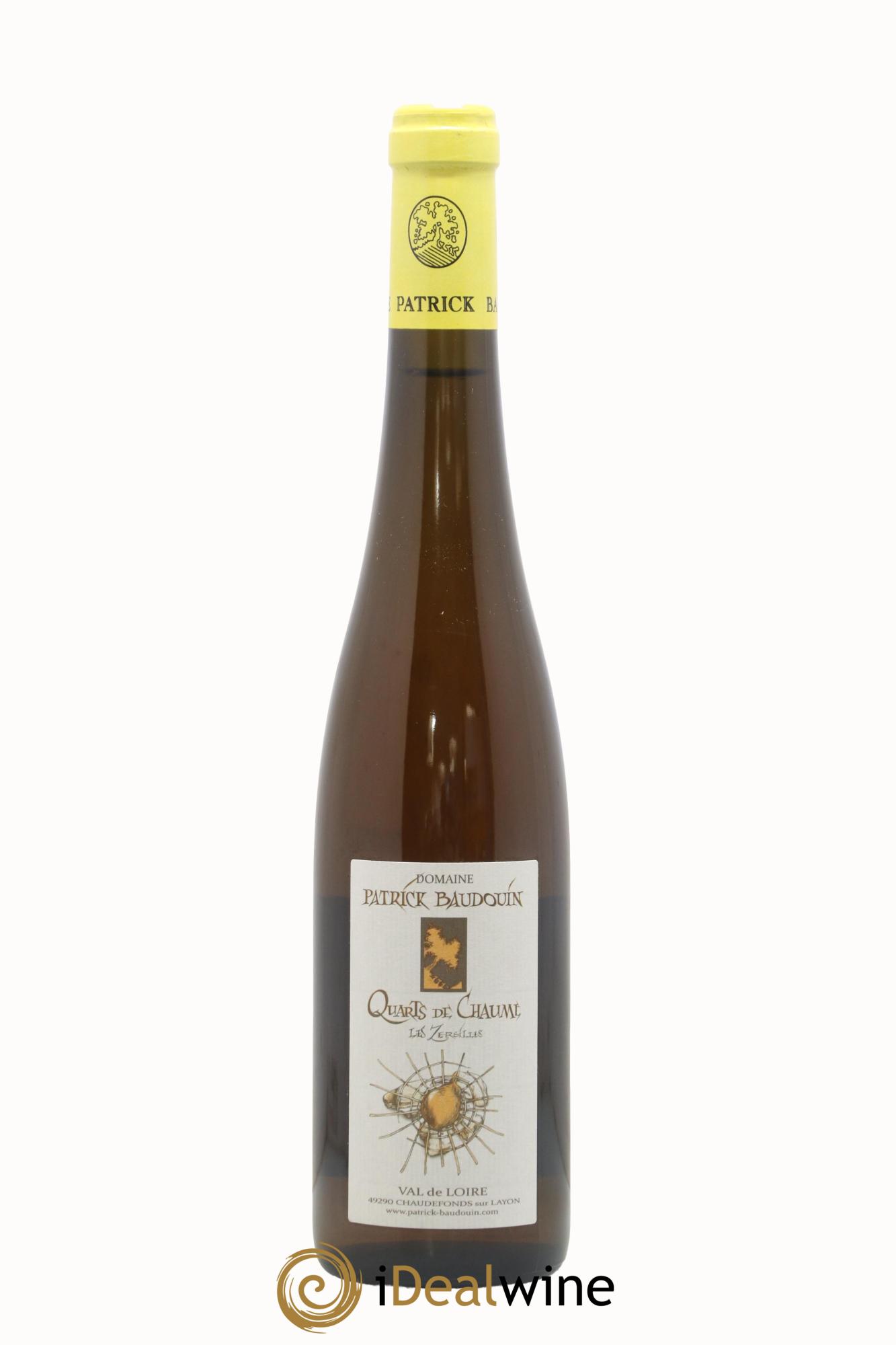 Quarts de Chaume Zersilles Patrick Baudouin 2014 - Posten von 1 Format 50cl - 0