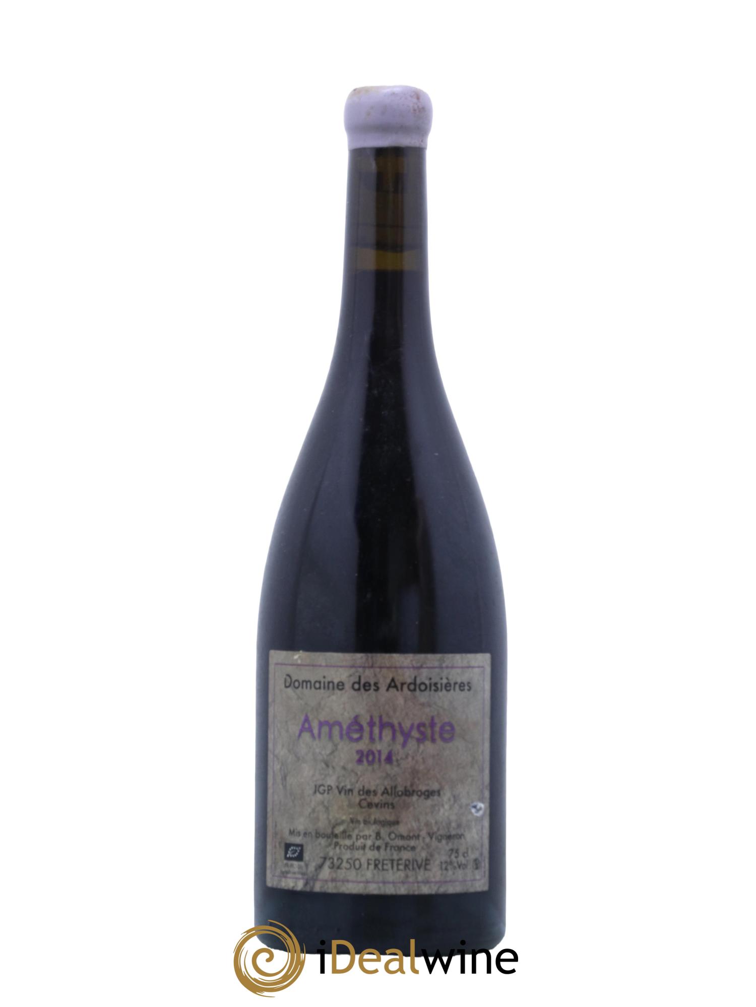 Vin des Allobroges Cevins Améthyste Ardoisières (Domaine des) 2014 - Lot de 1 bouteille - 0