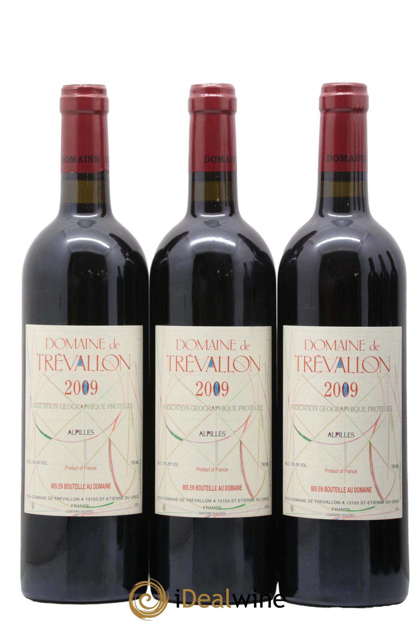 IGP Alpilles Trévallon (Domaine de) Eloi Dürrbach 2009 - Lot de 6 bouteilles - 1