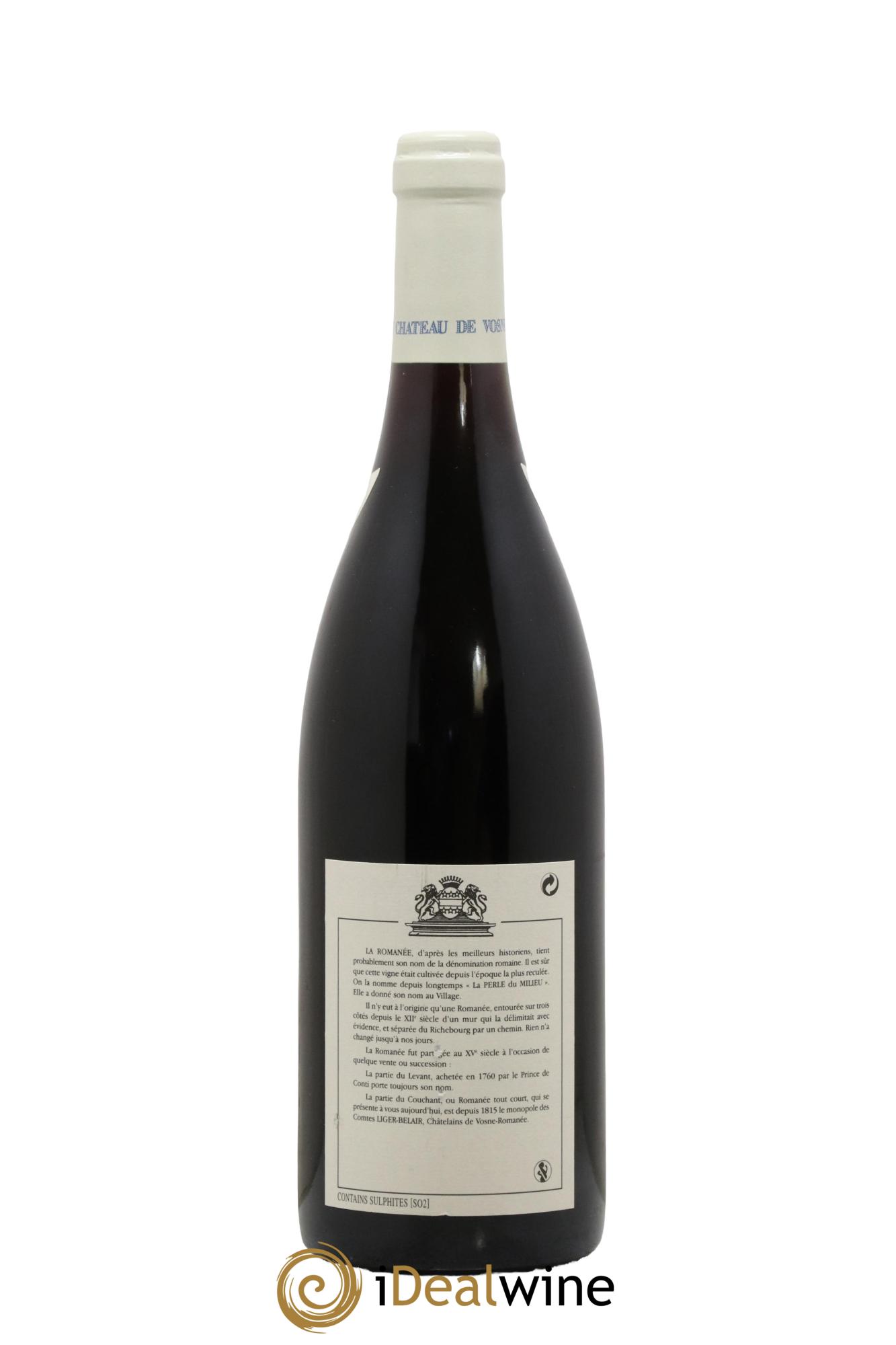 La Romanée Grand Cru Comte Liger-Belair (Domaine du) Bouchard Père & Fils 2000 - Lotto di 1 bottiglia - 1