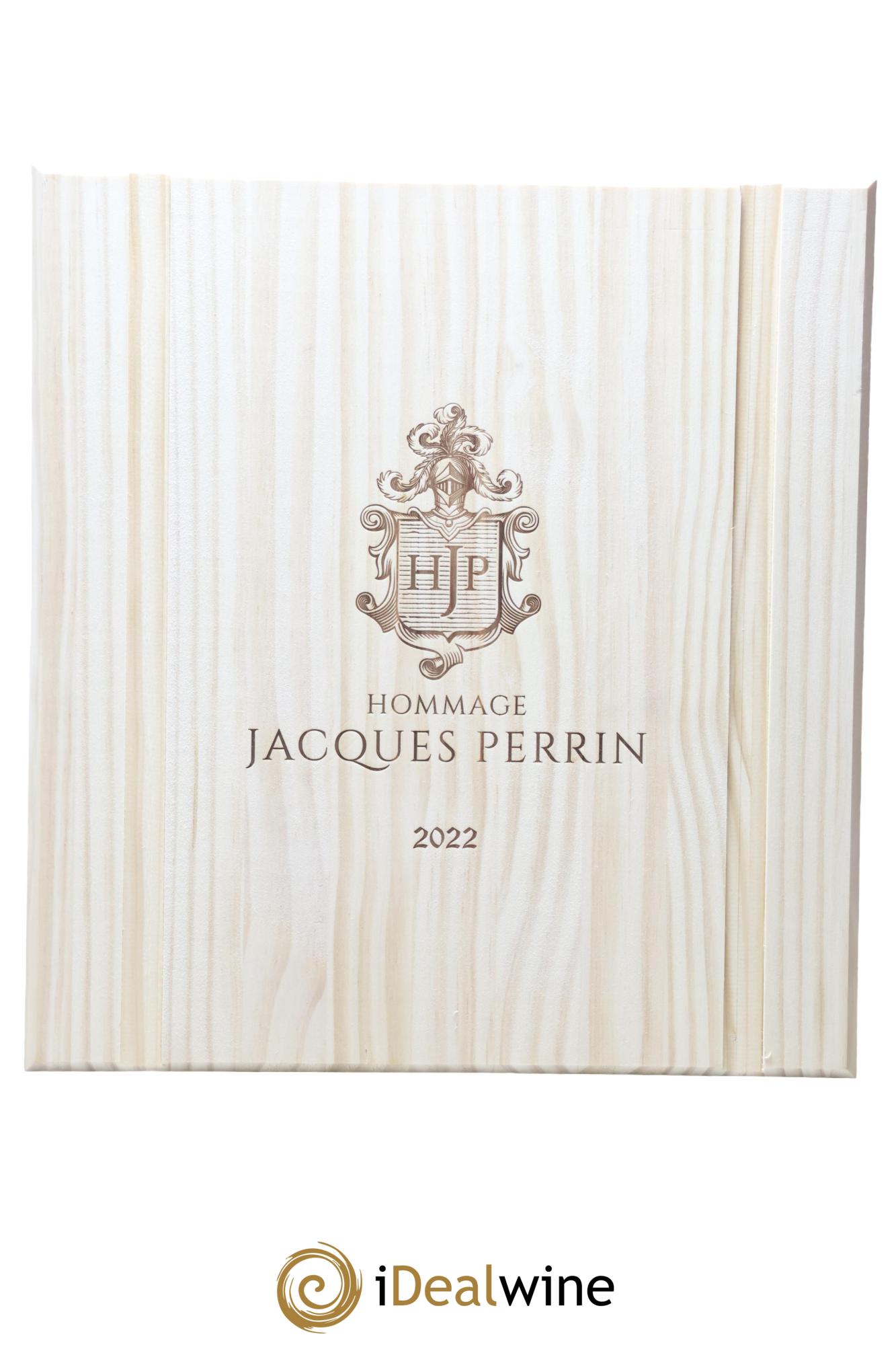 Châteauneuf-du-Pape Château de Beaucastel Hommage à Jacques Perrin Famille Perrin 2022 - Lot de 3 bouteilles - 2