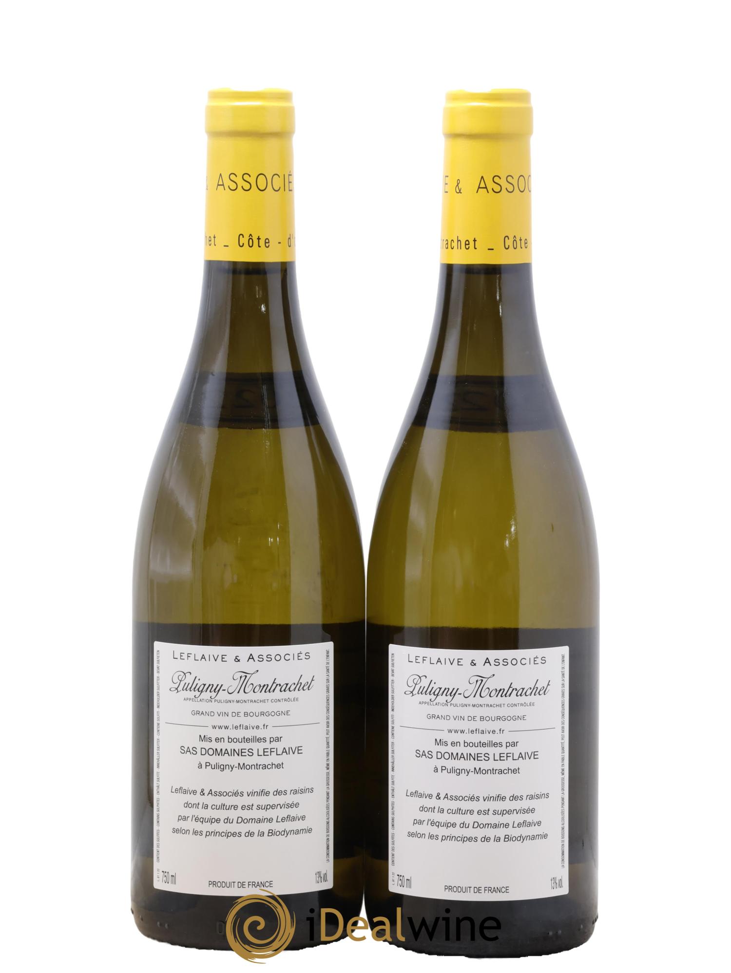Puligny-Montrachet Leflaive & Associés  2022 - Posten von 2 Flaschen - 1