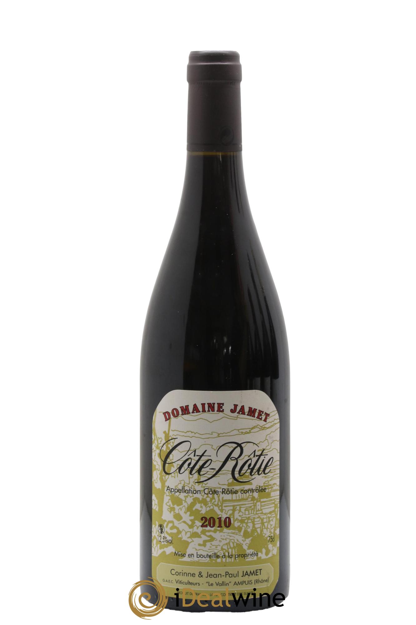 Côte-Rôtie Jamet (Domaine) 2010 - Lot de 1 bouteille - 0