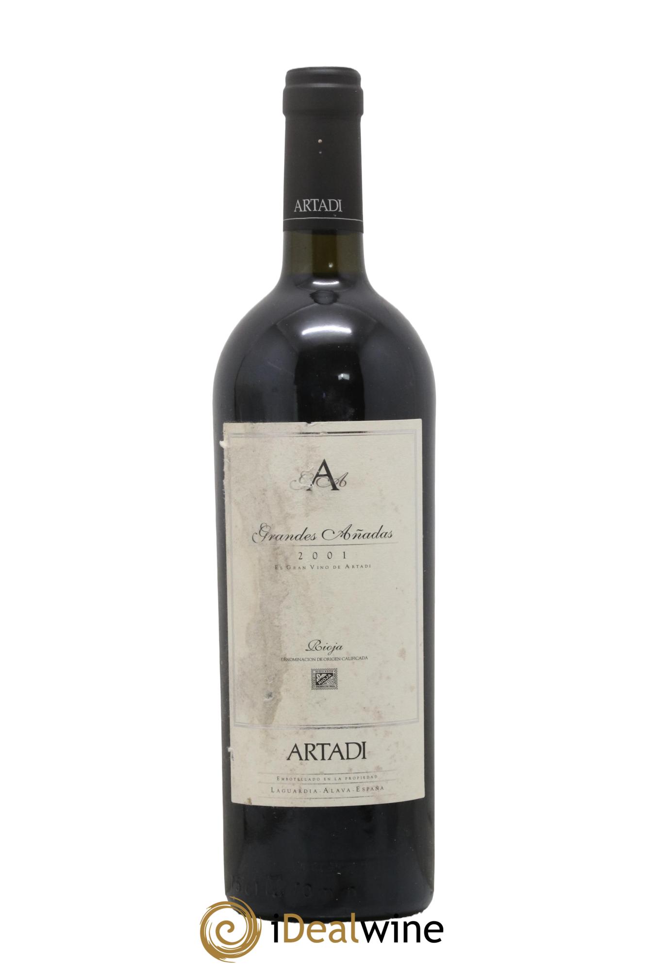 Rioja DOCA Grandes Añadas Artadi 2001 - Lot of 1 bottle - 0