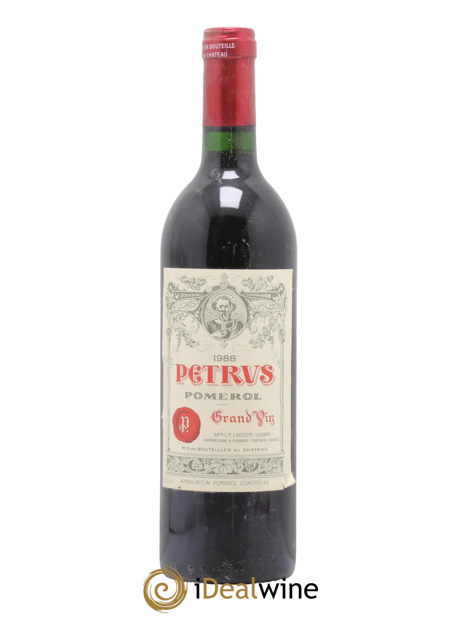 Petrus 1988 - Lotto di 1 bottiglia - 0