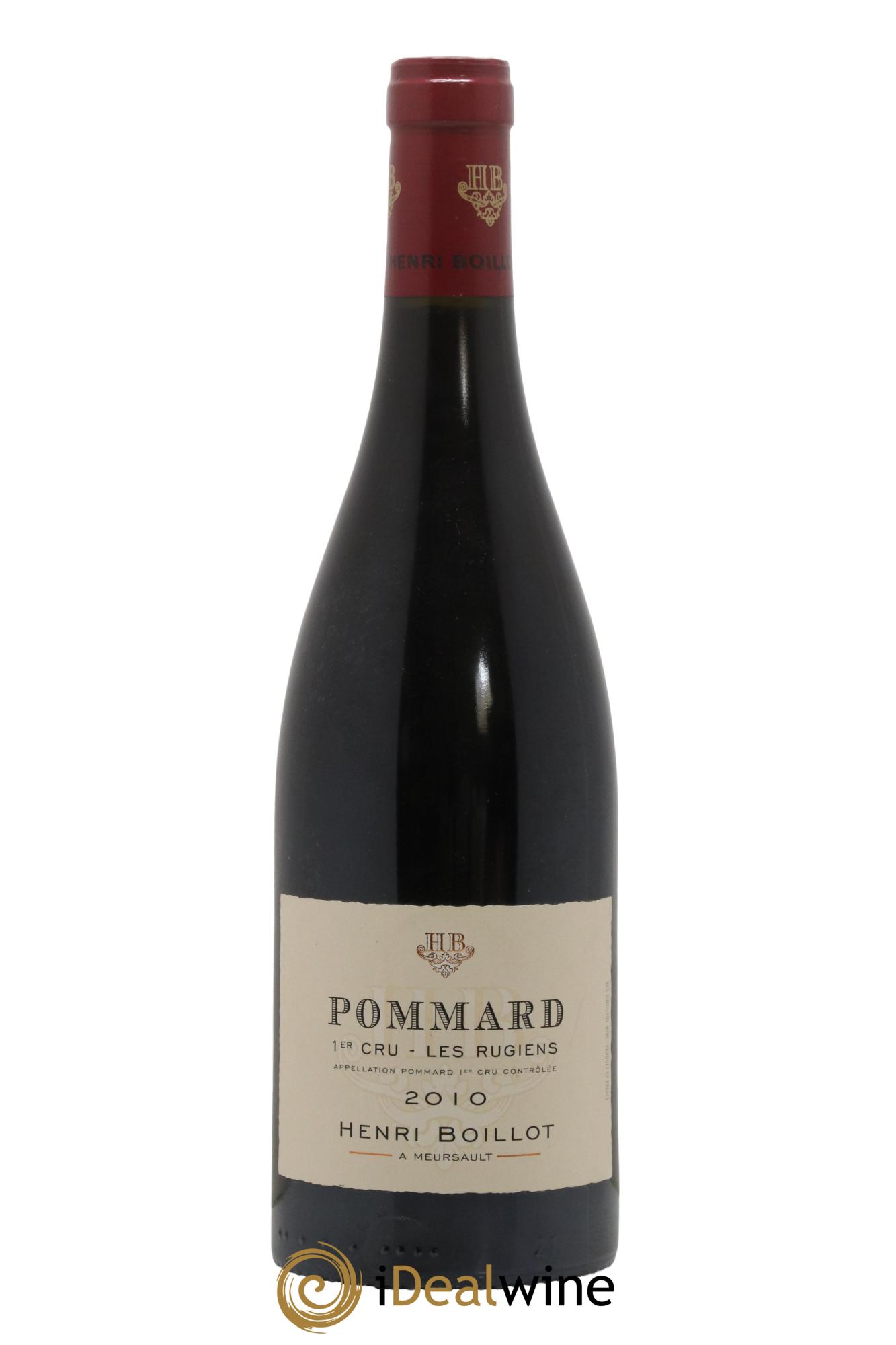 Pommard 1er Cru Les Rugiens Henri Boillot (Domaine) 2010 - Lot de 1 bouteille - 0