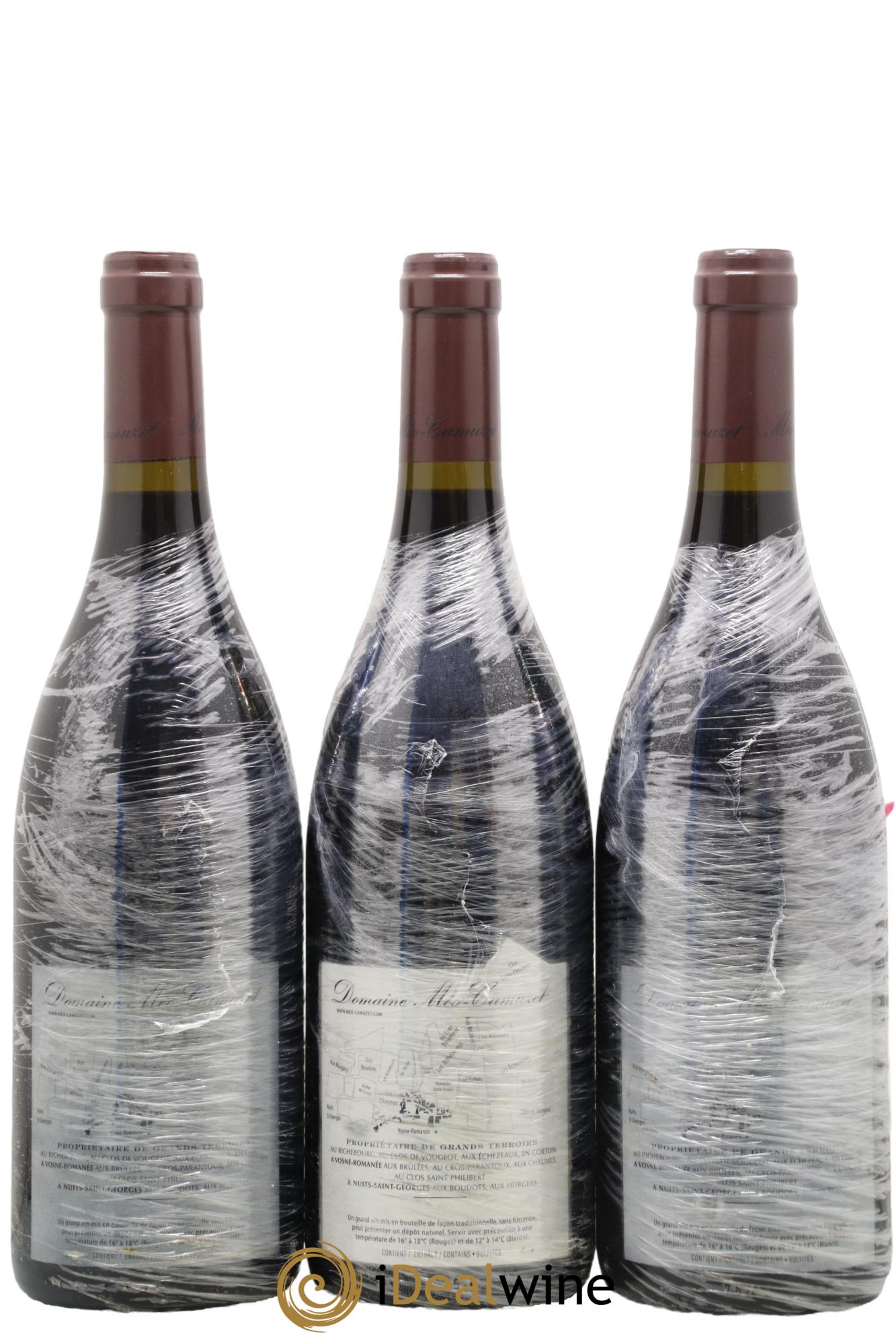 Vosne-Romanée 1er Cru Les Chaumes Méo-Camuzet (Domaine) 2013 - Lot of 3 bottles - 1