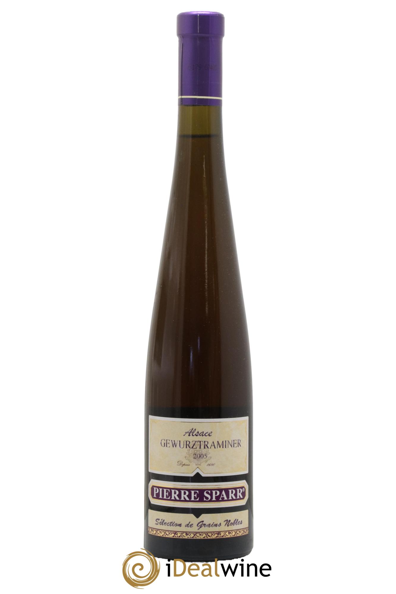Alsace Gewurztraminer Sélection de Grains Nobles Pierre Sparr 2005 - Lot de 1 format 50cl - 0