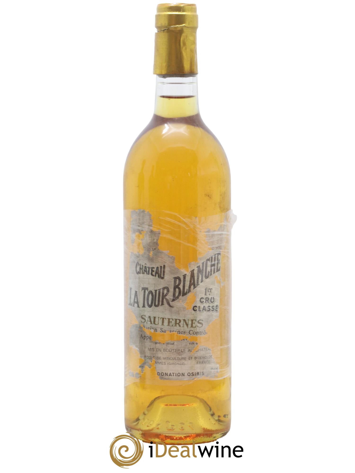 Château la Tour Blanche 1er Grand Cru Classé 1986 - Lotto di 1 bottiglia - 0