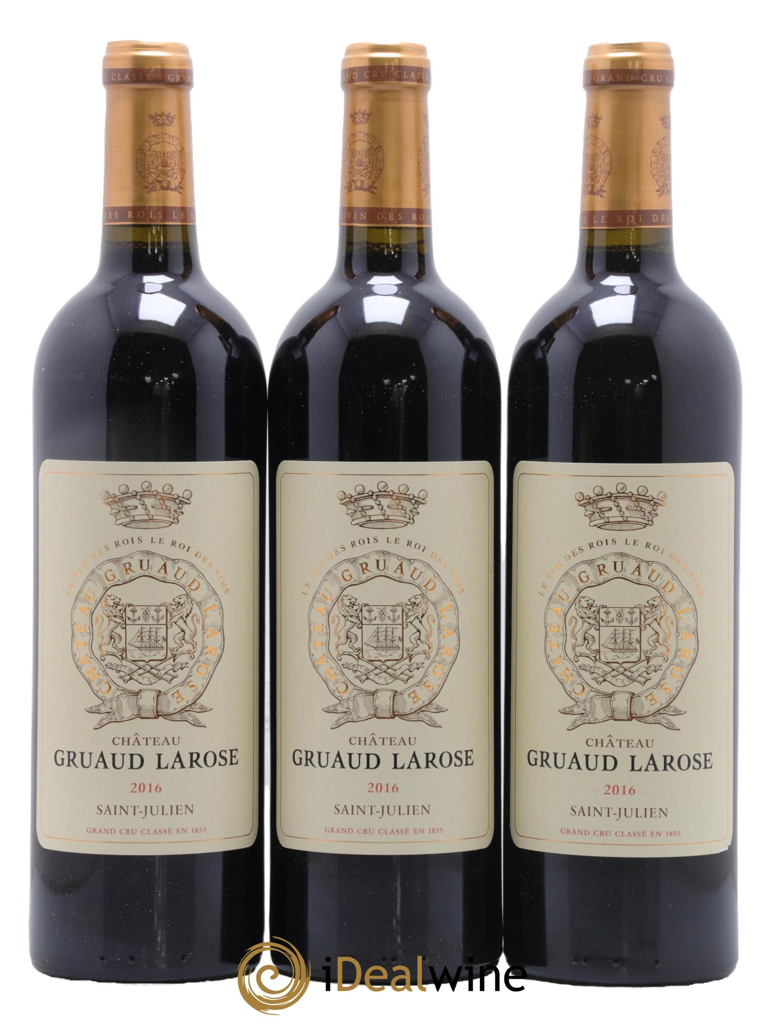 Château Gruaud Larose 2ème Grand Cru Classé 2016 - Lot de 6 bouteilles - 1