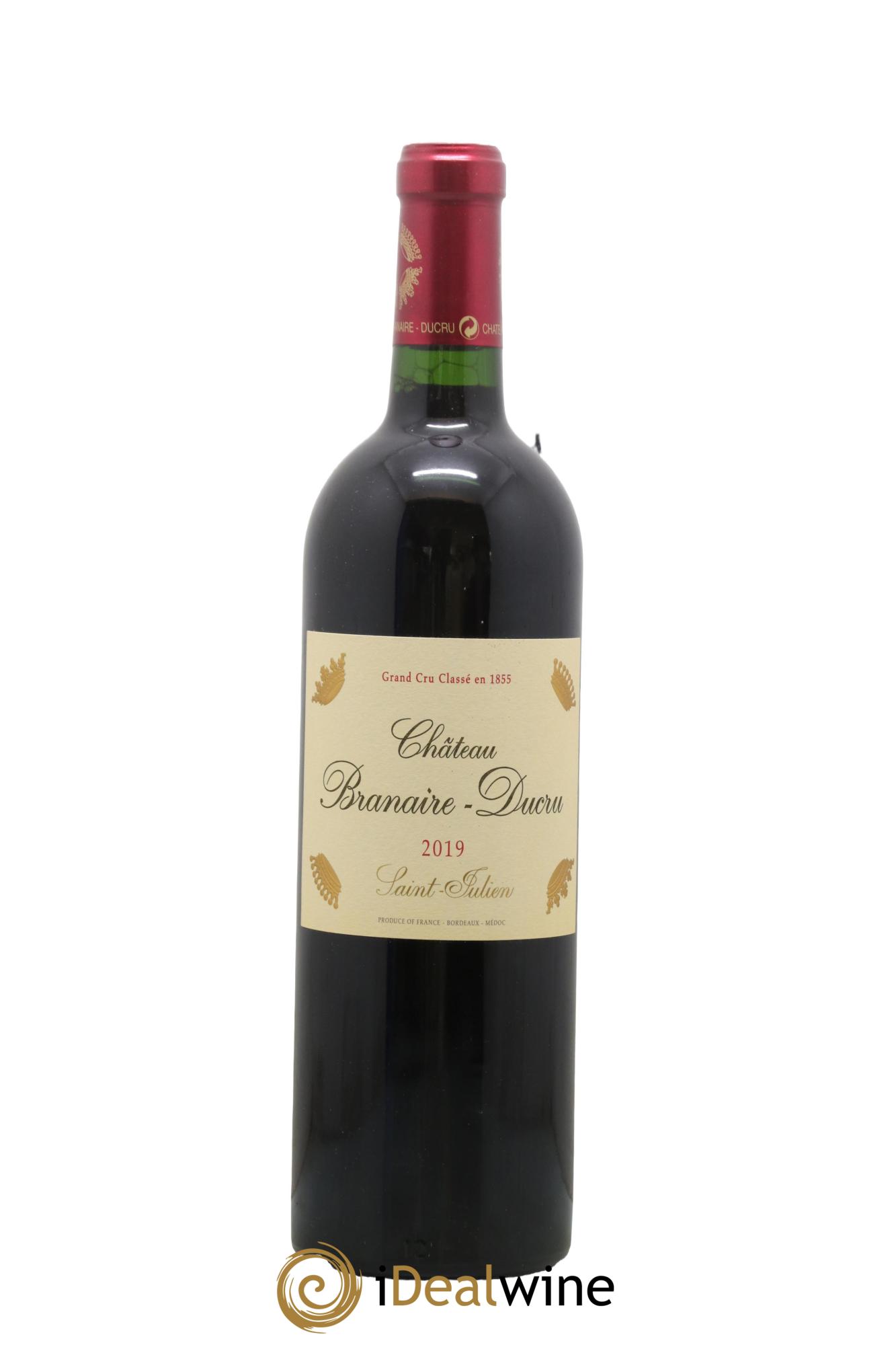 Château Branaire Ducru 4ème Grand Cru Classé 2019 - Lot de 1 bouteille - 0