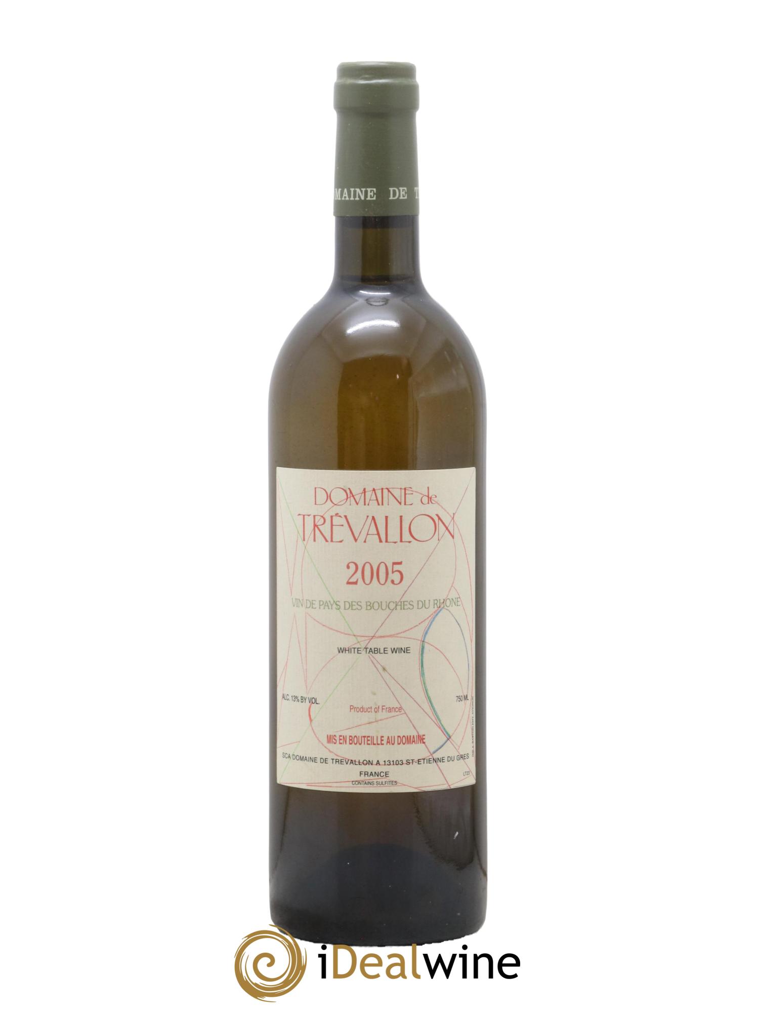 VDP Bouches du Rhône Trévallon (Domaine de) Eloi Dürrbach 2005 - Posten von 1 Flasche - 0