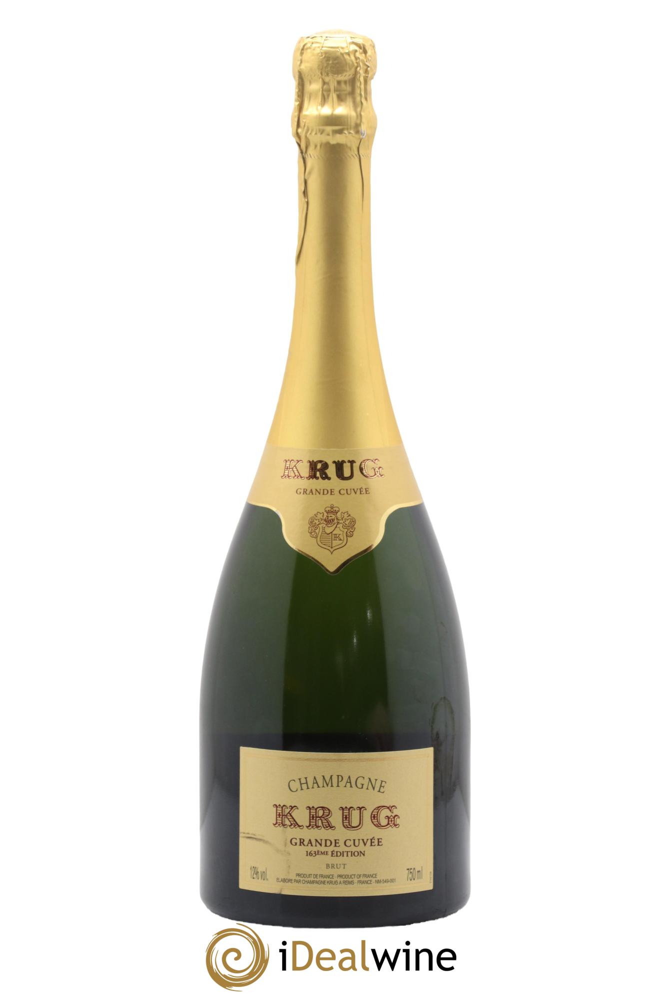 Grande Cuvée - 163ème édition Krug - Lot of 1 bottle - 0