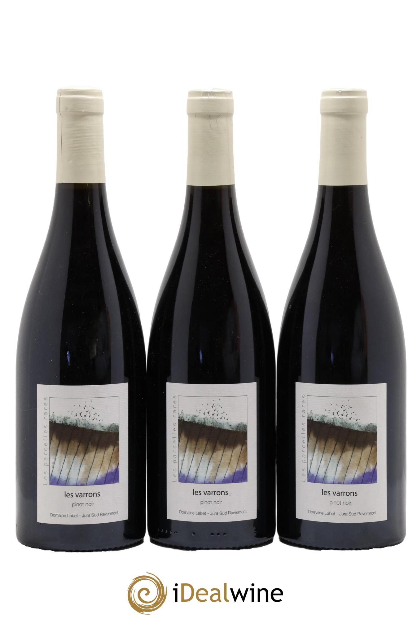 Côtes du Jura Pinot Noir Les Varrons Sélection Massale Romain - Julien - Charline Labet 2020 - Posten von 3 Flaschen - 0