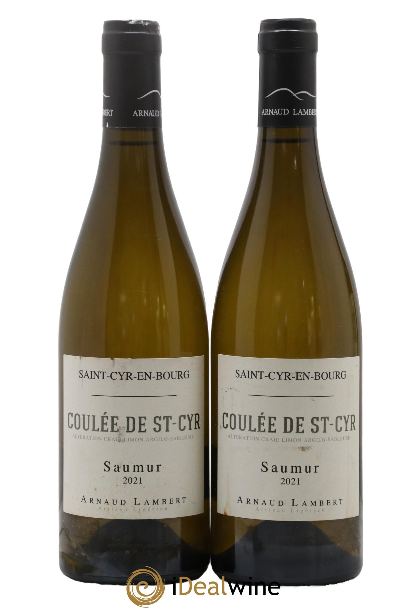 Saumur Coulée de Saint-Cyr Arnaud Lambert 2021 - Lot de 2 bouteilles - 0