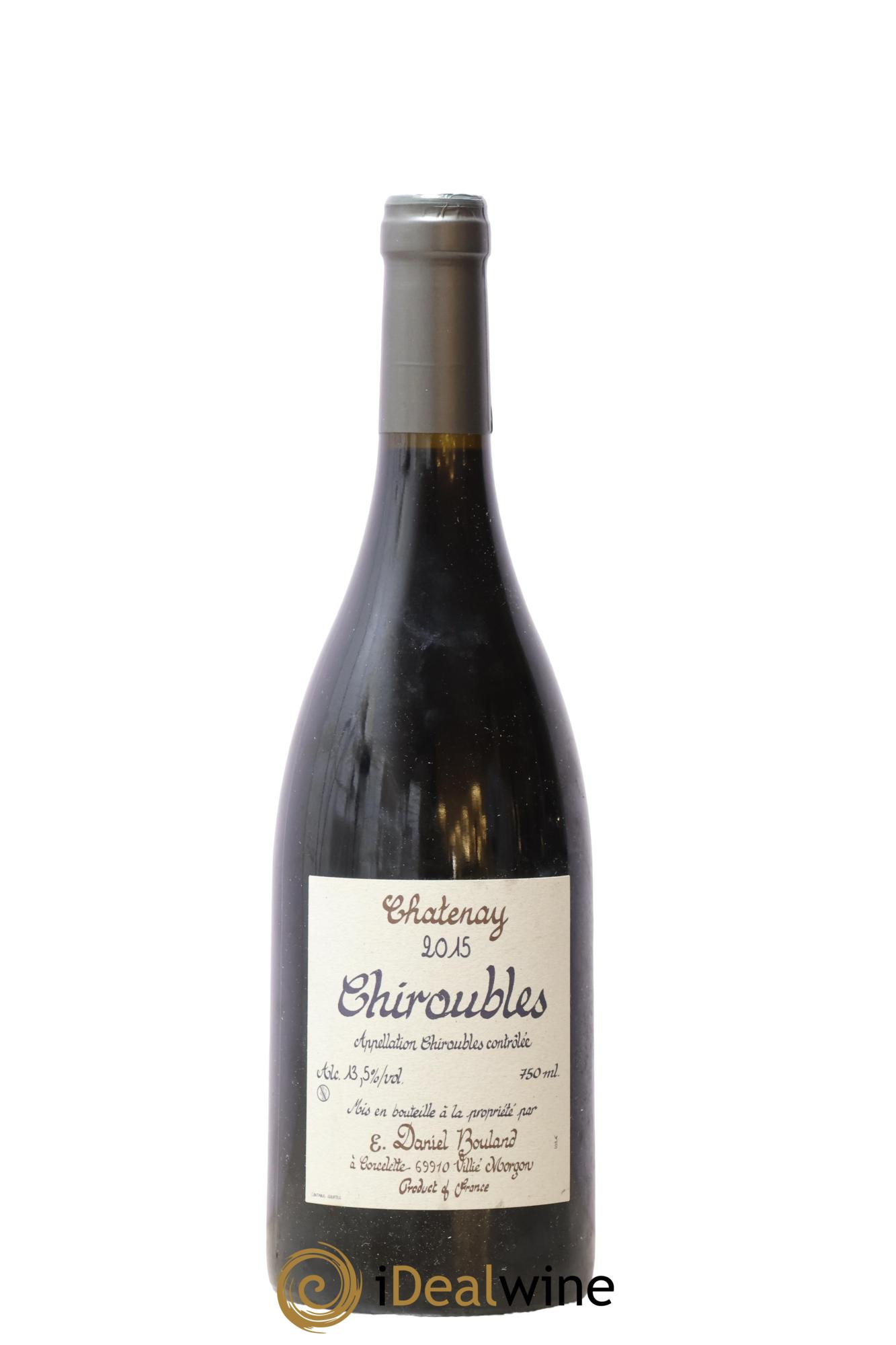 Chiroubles Chatenay Daniel Bouland (Domaine) 2015 - Posten von 1 Flasche - 0
