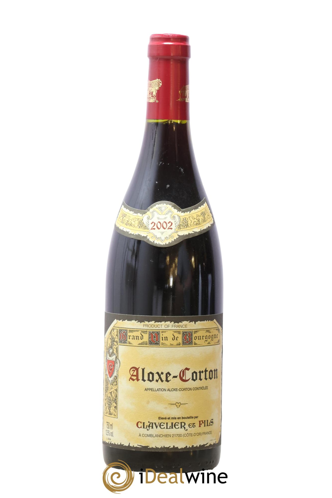 Aloxe-Corton Clavelier et Fils 2002 - Lot de 1 bouteille - 0