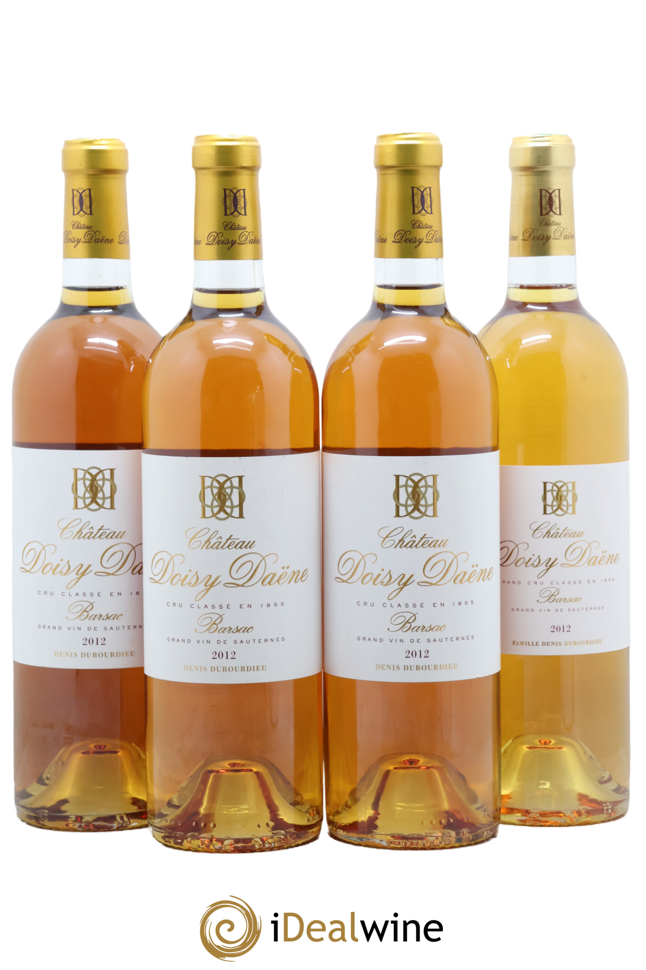 Château Doisy Daëne 2ème Grand Cru Classé 2012 - Lotto di 4 bottiglie - 0