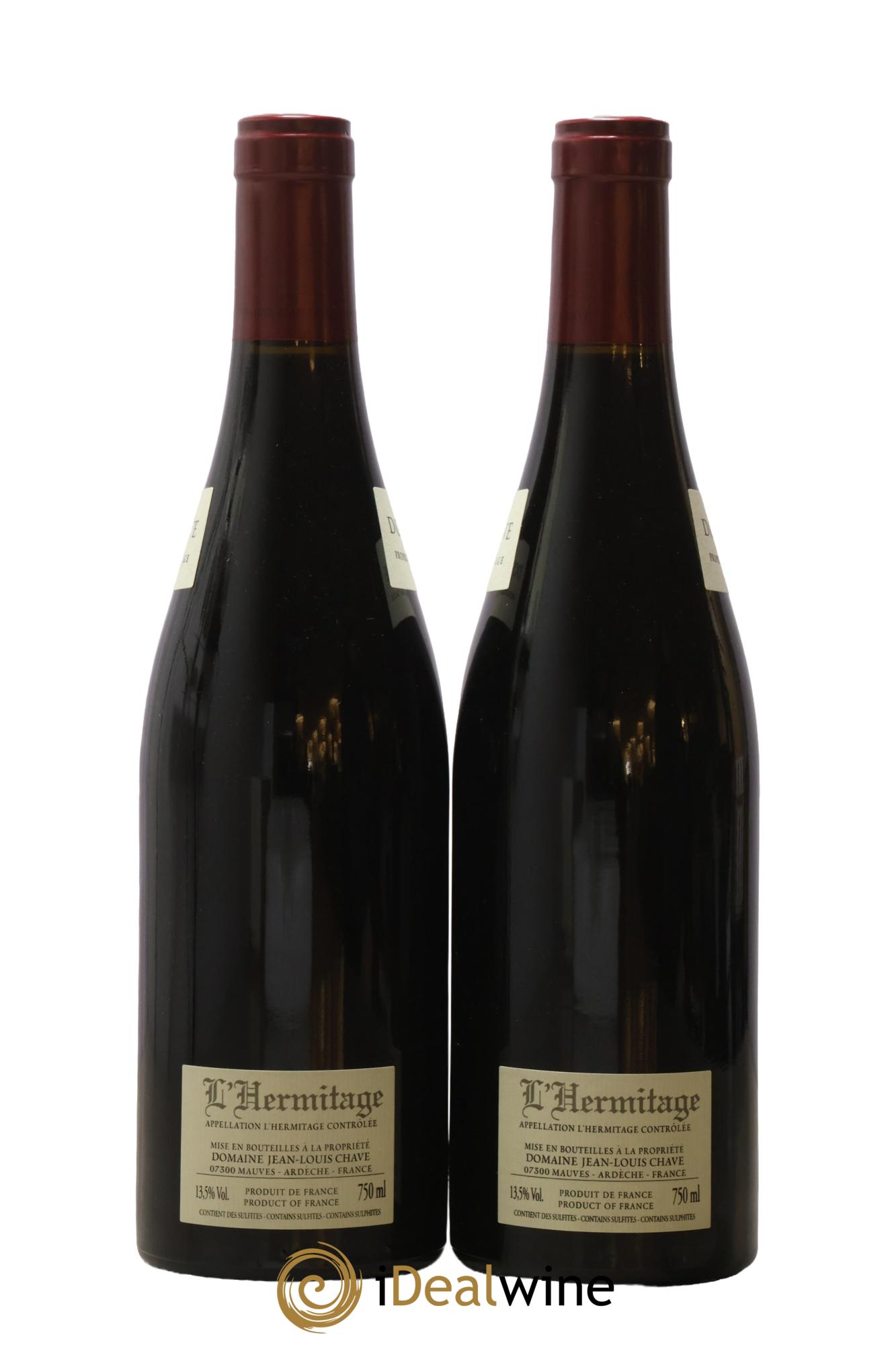 Hermitage Jean-Louis Chave 2014 - Posten von 2 Flaschen - 1