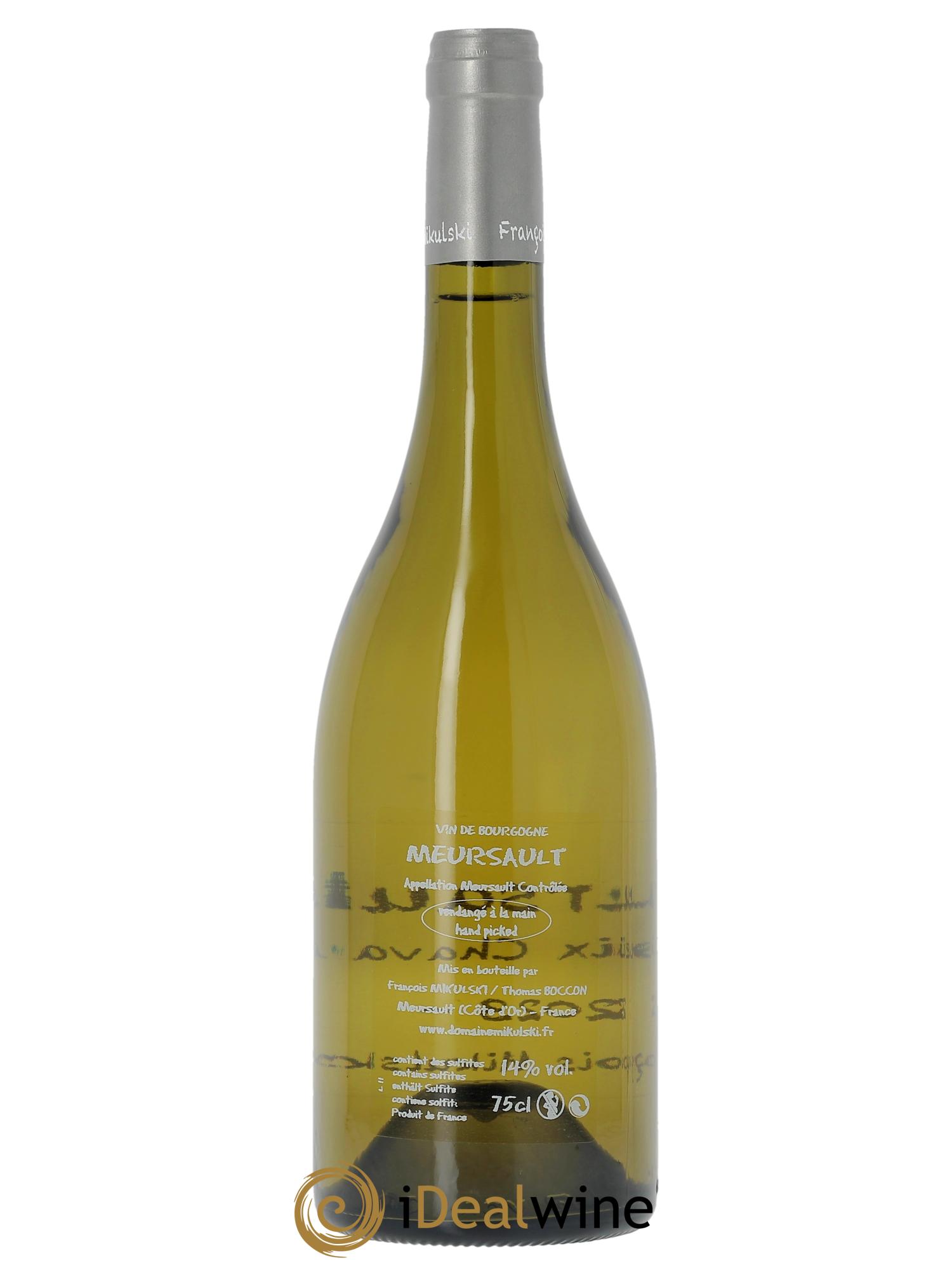 Meursault Meix Chavaux François Mikulski 2023 - Lotto di 1 bottiglia - 1