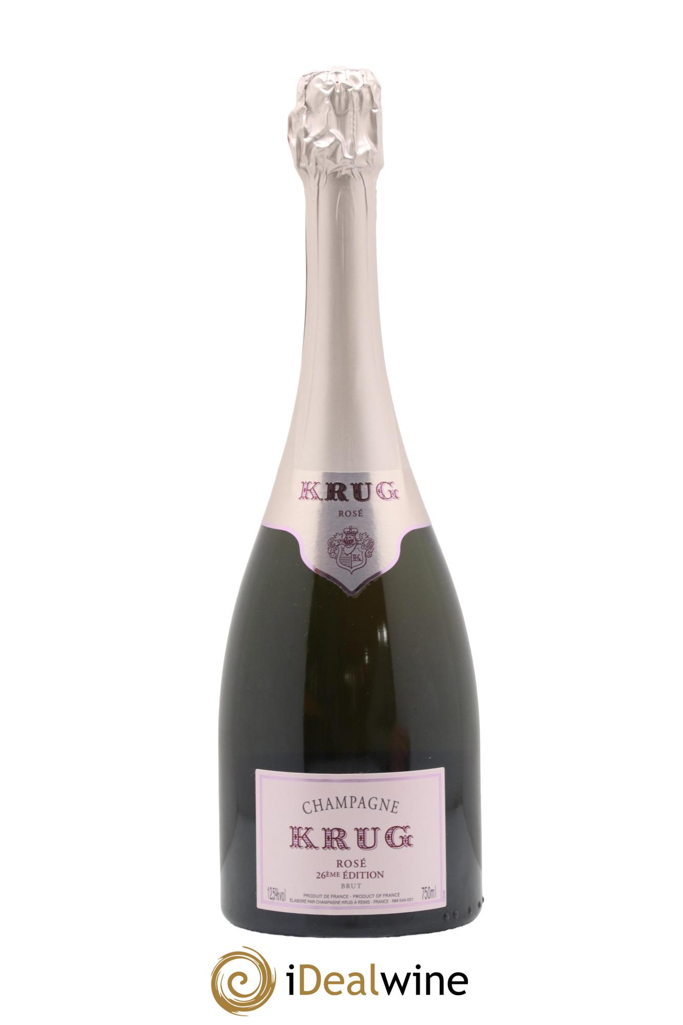 26ème édition Krug - Lot de 1 bouteille - 0