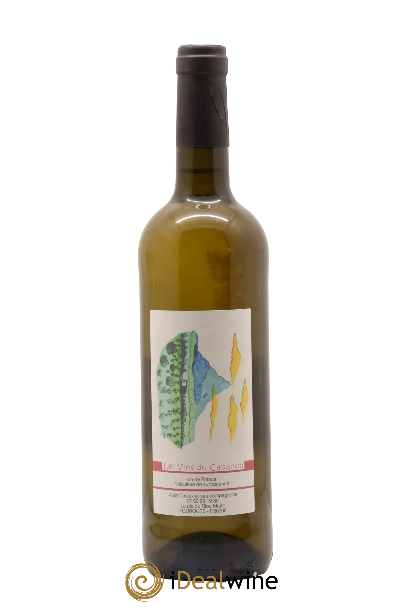 Vin de France Tir à Blanc Les Vins du Cabanon - Alain Castex 2022 - Lot de 1 bouteille - 0