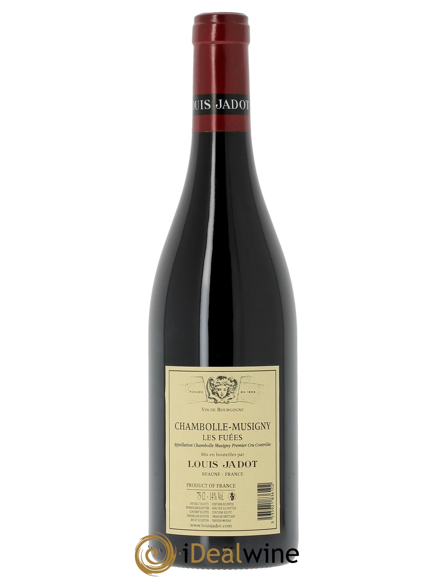 Chambolle-Musigny 1er Cru Les Fuées Maison Louis Jadot (Cassetta in legno a partire da 6 bt) 2023 - Lotto di 1 bottiglia - 1