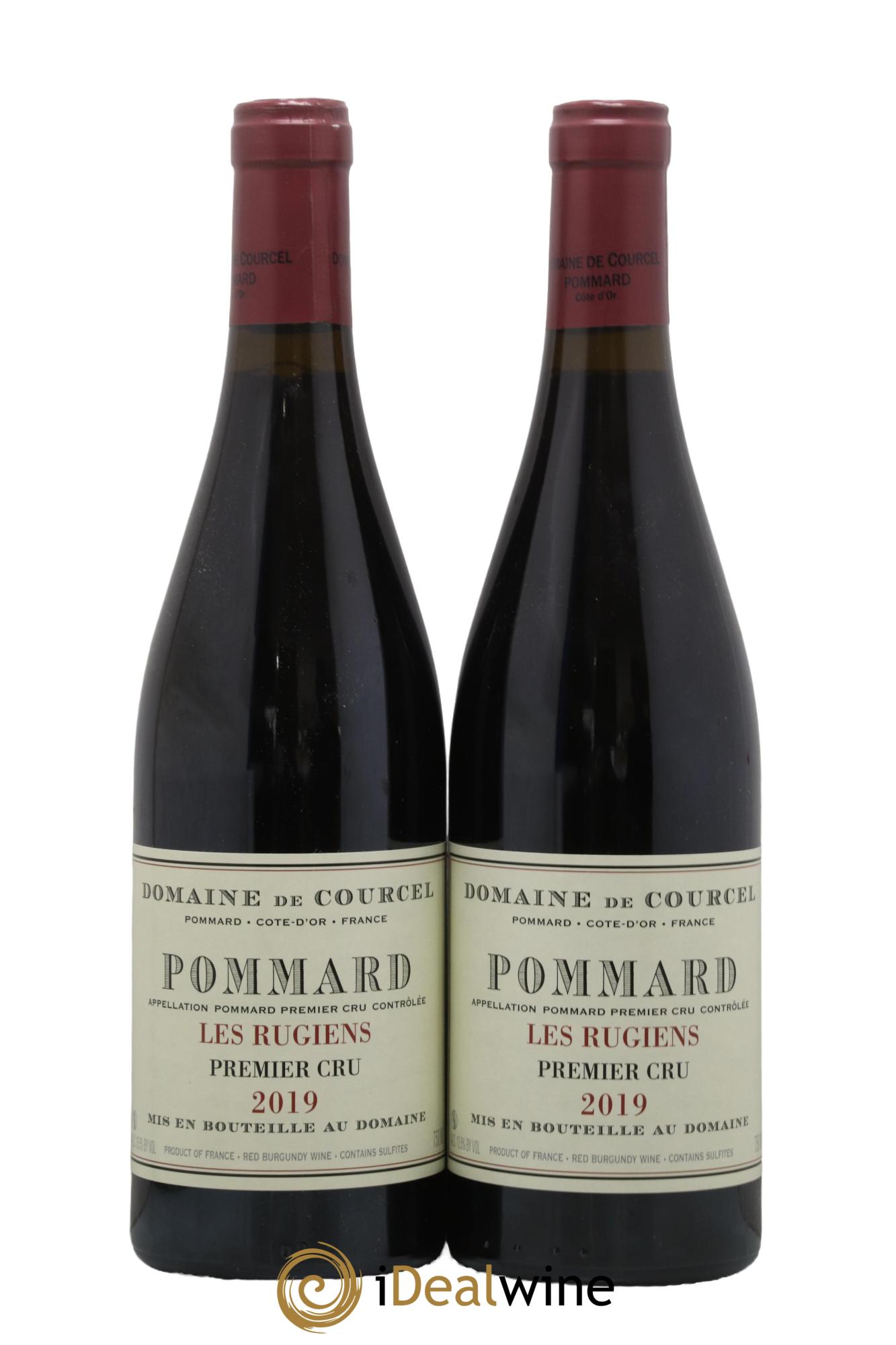 Pommard 1er Cru Les Rugiens de Courcel (Domaine) 2019 - Lot de 2 bouteilles - 0