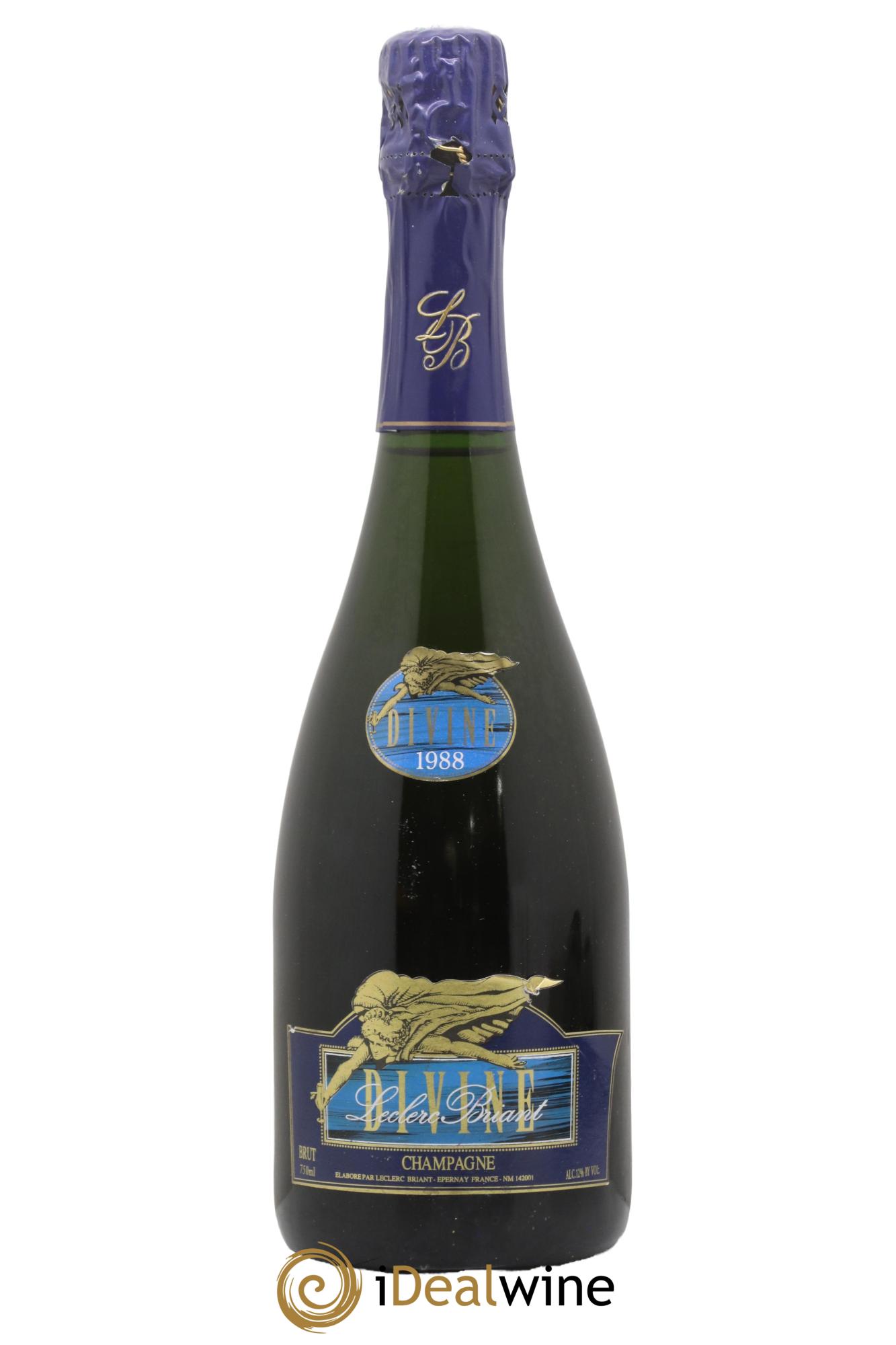 Brut Divine Solera Leclerc Briant 1988 - Lot de 1 bouteille - 0