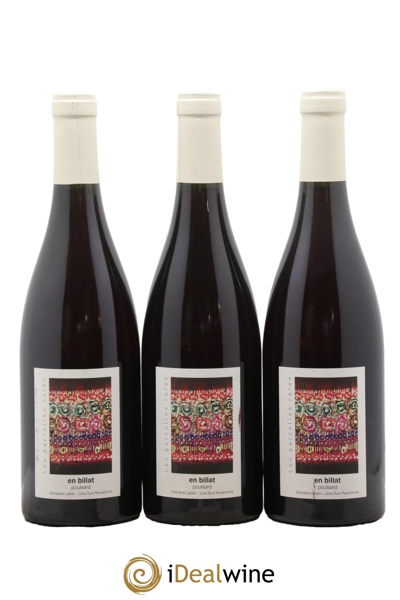 Côtes du Jura Poulsard En Billat Romain - Julien - Charline Labet 2023 - Posten von 3 Flaschen - 0