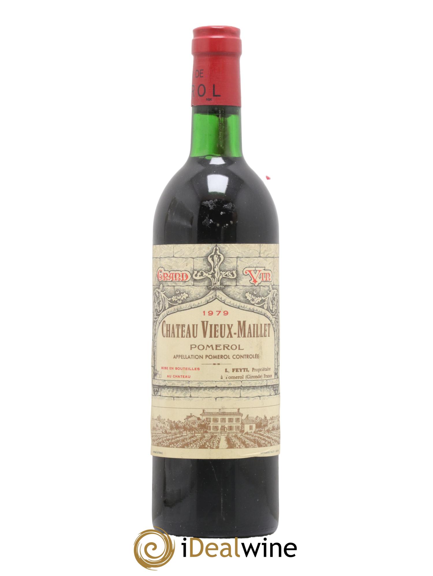 Château Vieux Maillet 1979 - Lot de 1 bouteille - 0