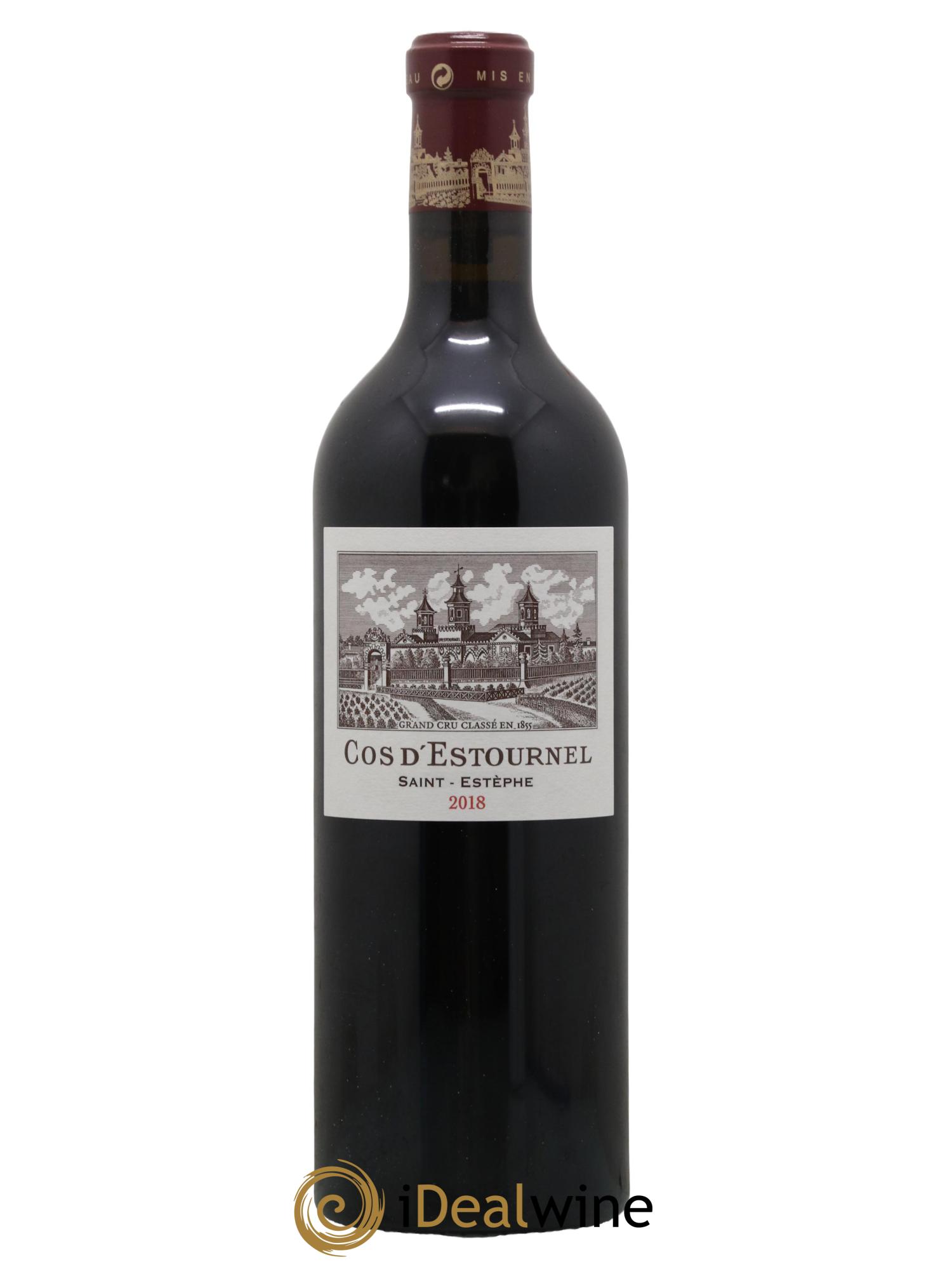Cos d'Estournel 2ème Grand Cru Classé 2018 - Lot de 1 bouteille - 0
